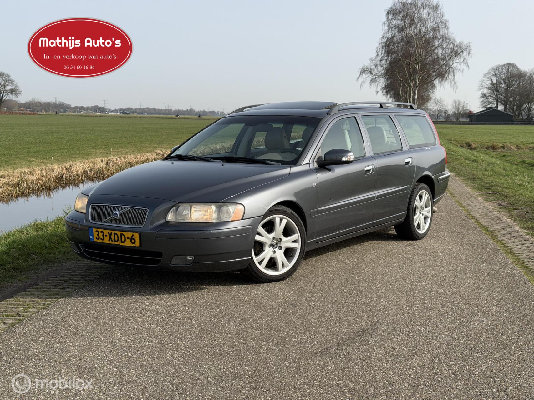 Volvo V70 2.4D Edition Sport nette staat! DB riem vervangen! 2006 - voorkant