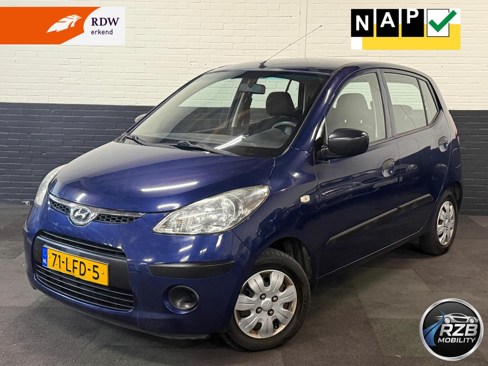Hyundai I 10 1.1 Active Cool Airco Dealer onderhou Nieuwe APK 2010 - voorkant