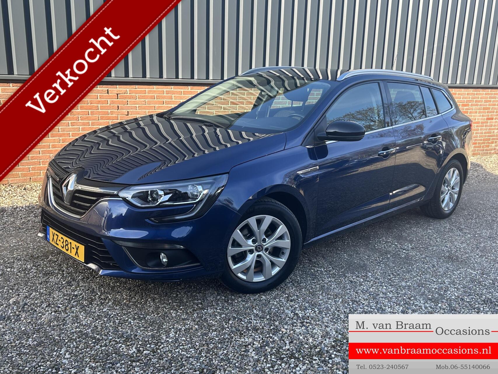 Renault Megane 1.5 Blue dCi Limited 2019 - voorkant
