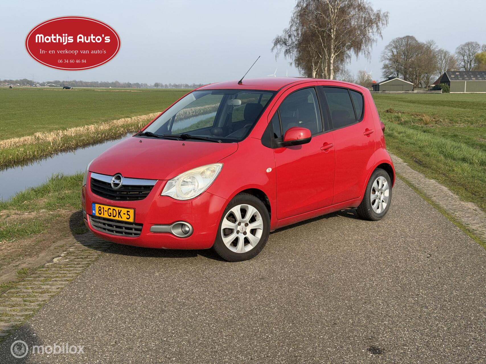 Opel Agila 1.2 Enjoy Airco Nieuwe APK! 2008 - voorkant