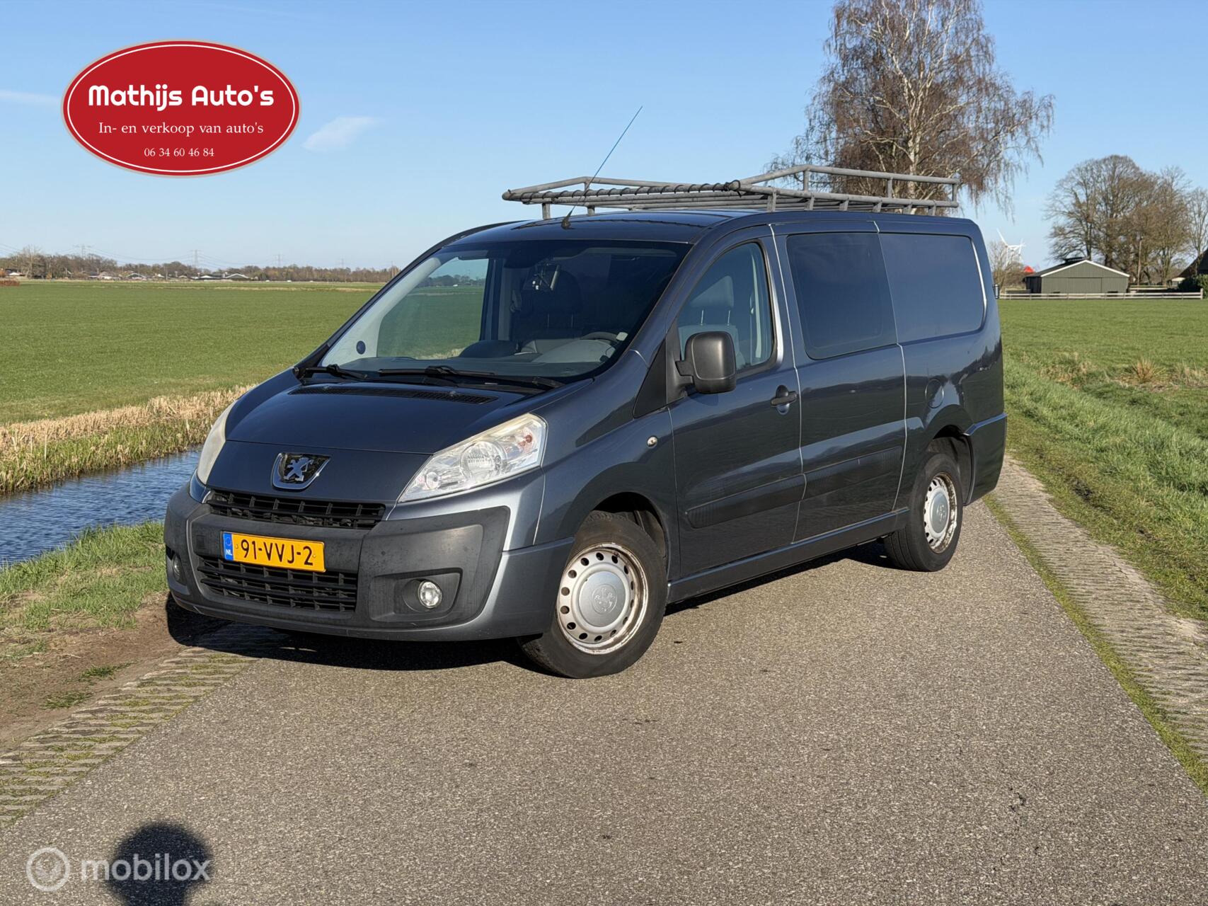 Peugeot Expert 229 L2h1 2.0hdif 16v-136 DC 229 2.0 HDIF L2H1 Dubbelcabine Airco! 2008 - voorkant