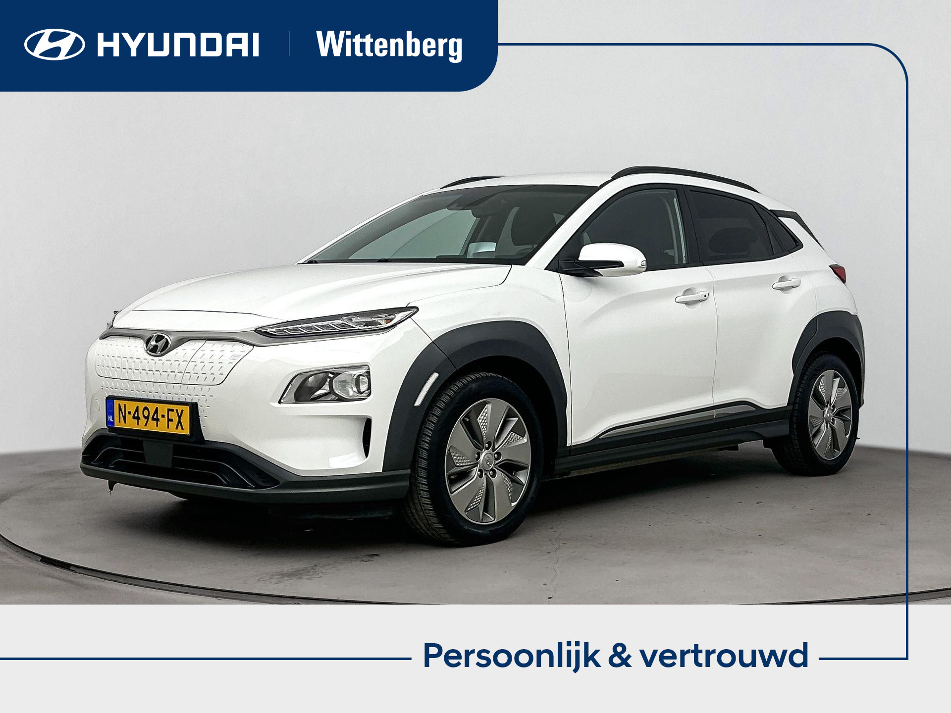 Hyundai Kona EV Fashion 64 kWh 2021 - voorkant