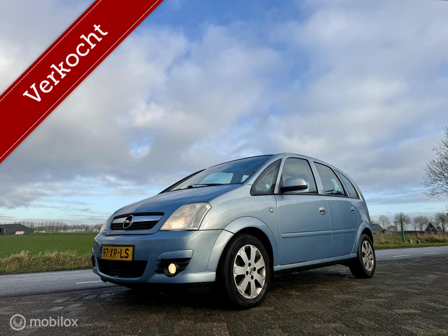 Opel Meriva-a 1.6-16V Business, BJ 2007, Airco, APK Mrt 2027 2007 - voorkant