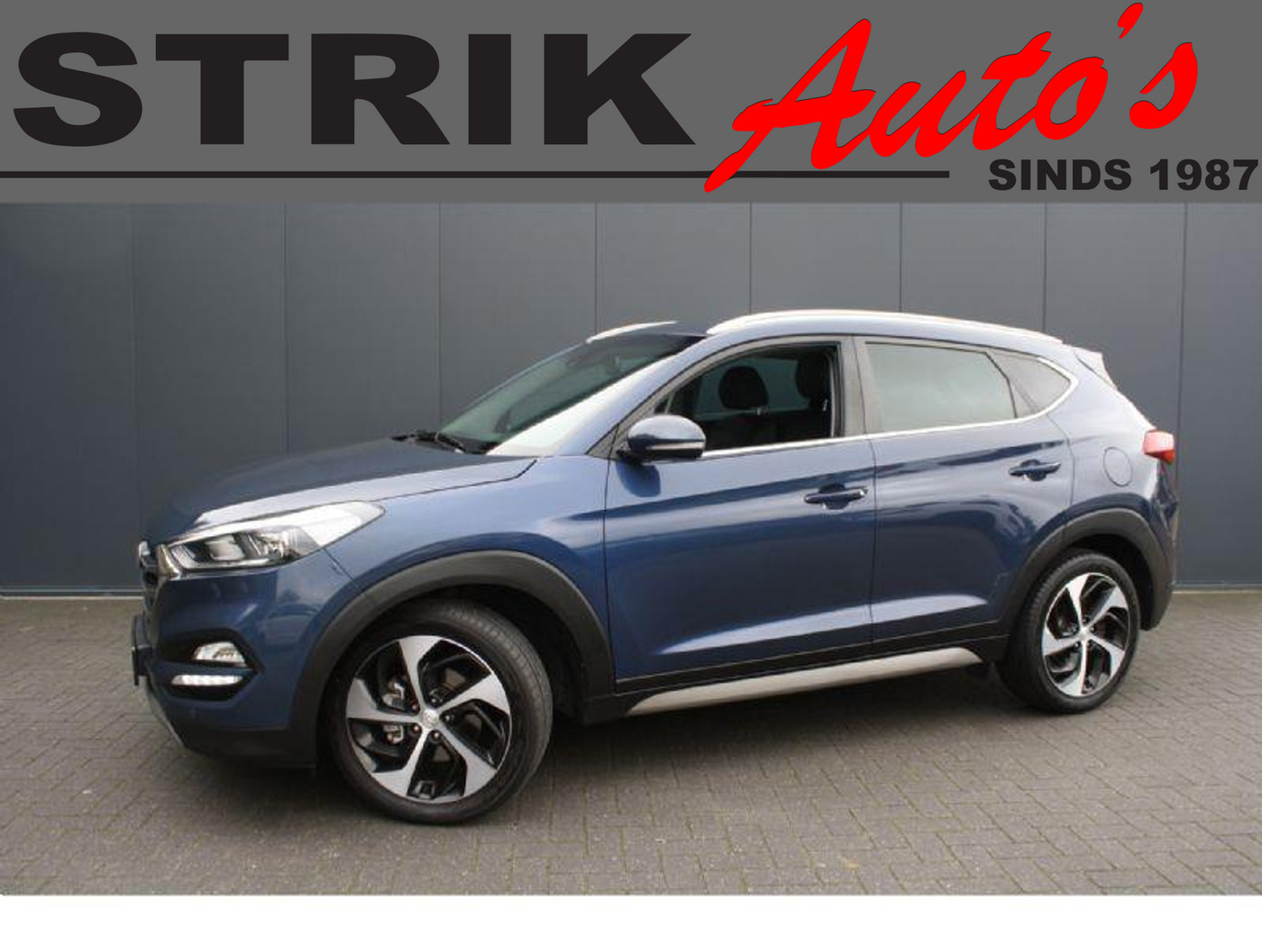 Hyundai Tucson 1.7 CRDi 141PK HP EURO 6 Premium - NAVIGATIE - CAMERA - AUTOMAAT 2017 - voorkant