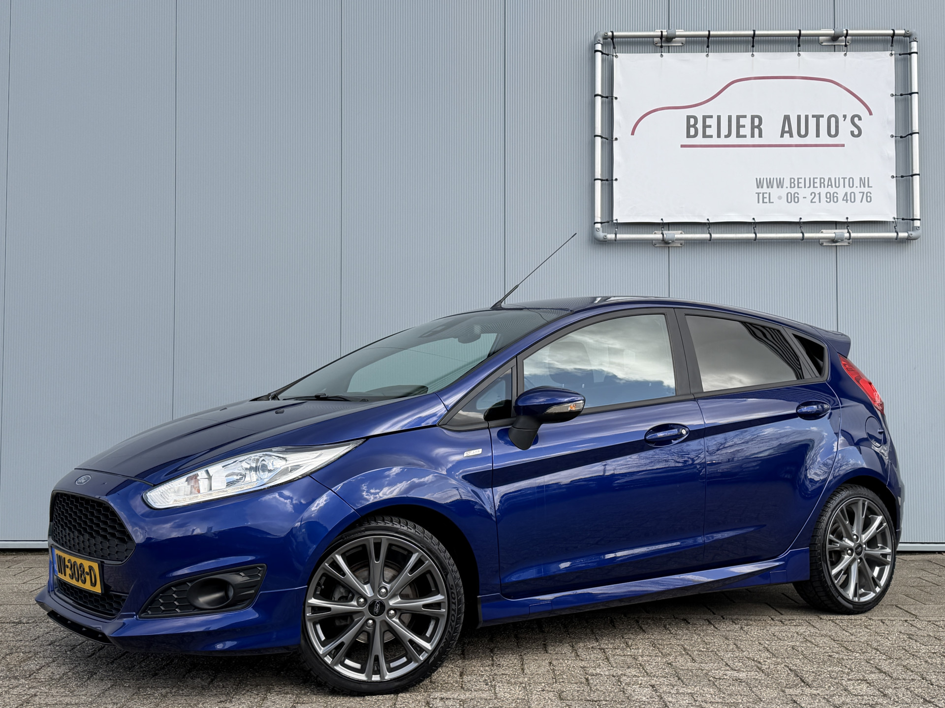 Ford Fiesta 1.0 EcoBoost ST Line 2017 - voorkant