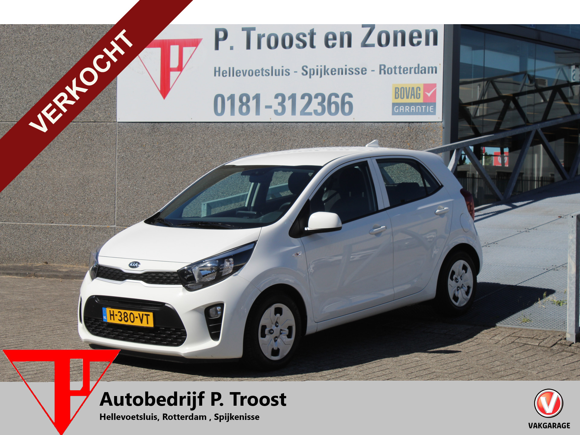 Kia Picanto 1.0 MPi ComfortPlusLine Airco/Apple carplay/Achteruitrijcamera/Multifunctioneel stuurwiel/Spraakbediening/Elektrische ramen/Elektrisch verstelbare spiegels. 2020 - voorkant