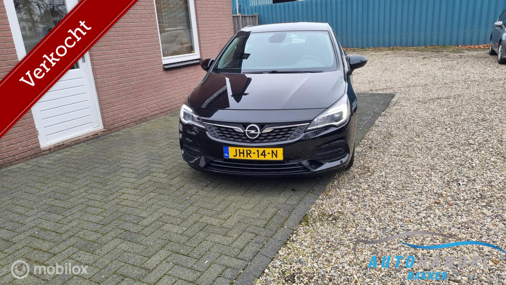 Opel Astra 1.2 Edition Airco , dab radio , 5drs, 2021 - voorkant