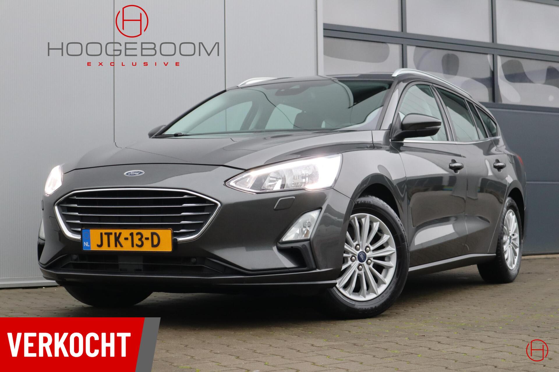 Ford Focus 1.0 125 PK Titanium / Clima / Cruise / Stoelverwarming / 1e EIG 2018 - voorkant