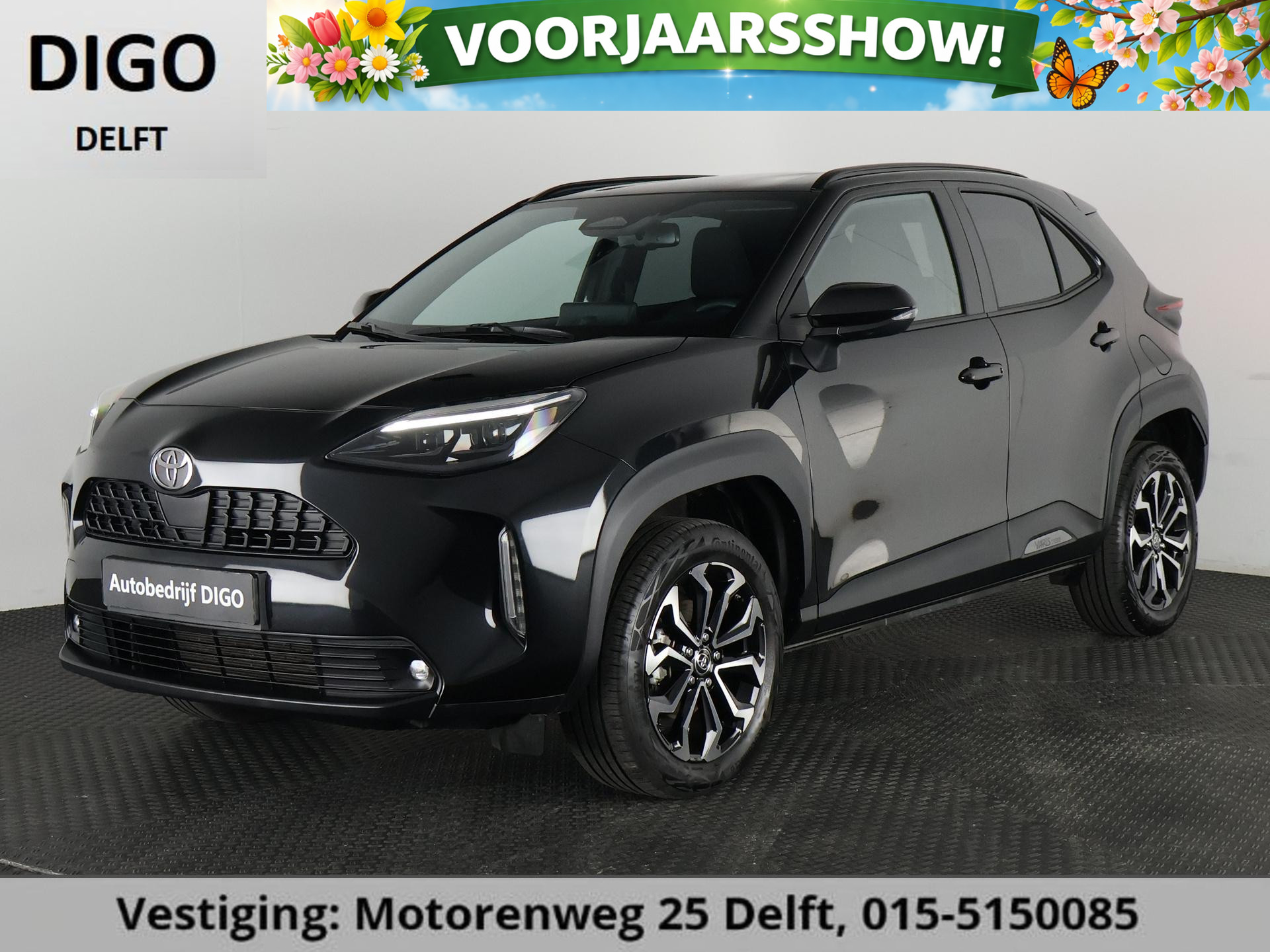 Toyota Toyota Yaris Cross 1.5 HYBRID DYNAMIC LUXERY BIJNA 2025 GARANT 12-'34 2024 - voorkant