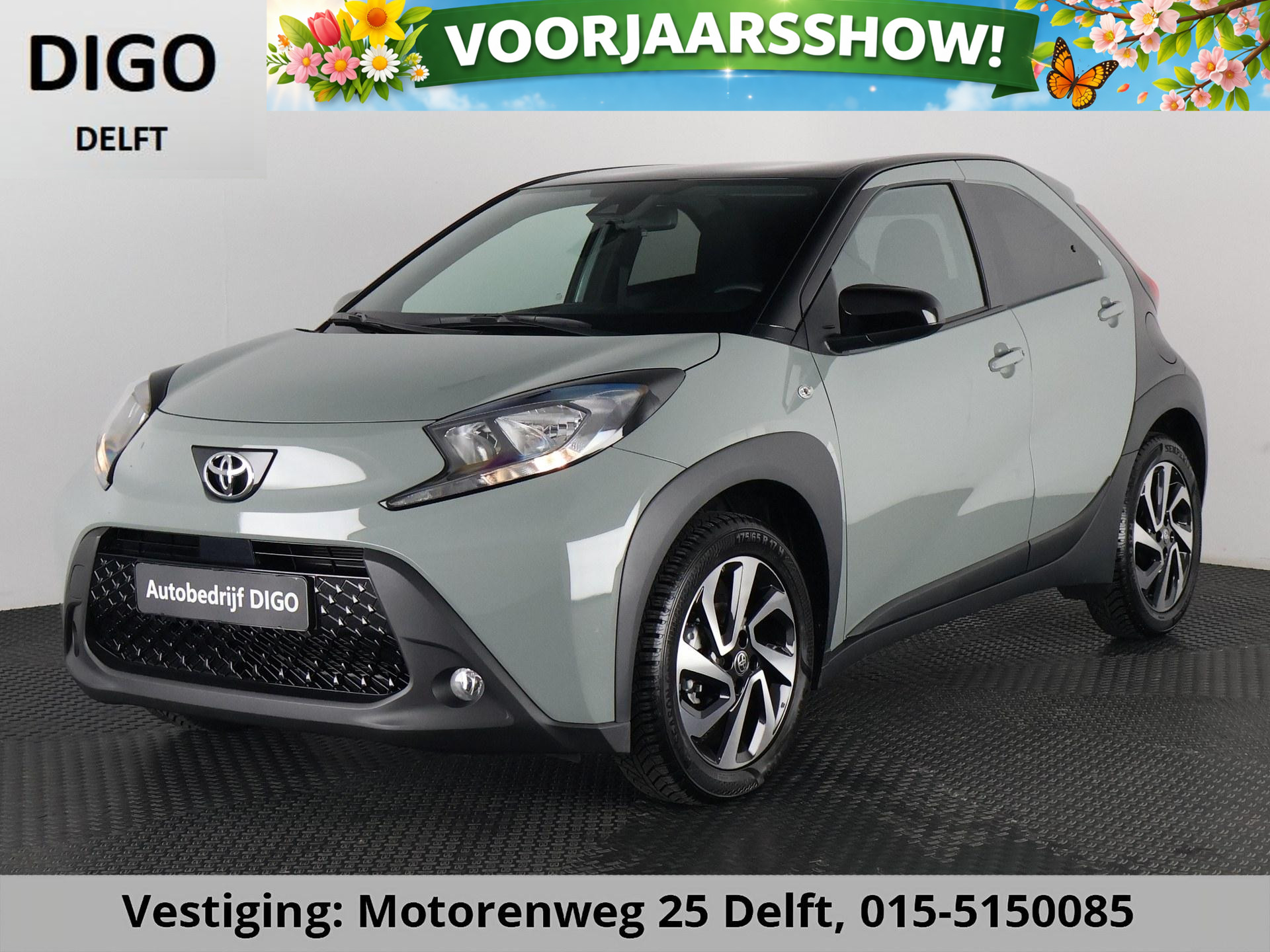 Toyota Toyota Aygo X 1.0 VVT-i PULSE PACK BI-TONE GARANTIE 3-2035! 2025 - voorkant