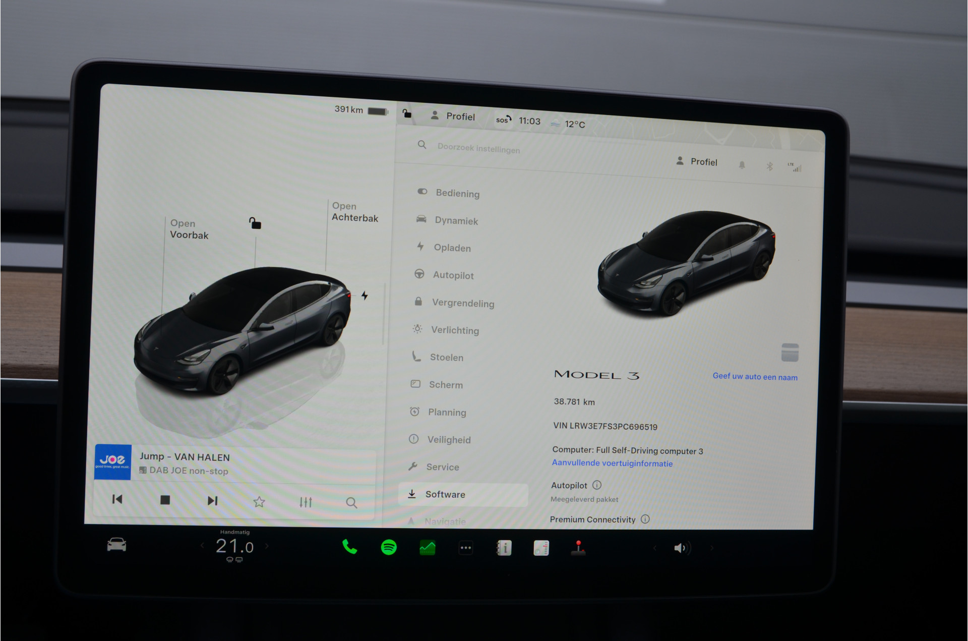 Foto van Tesla Model 3