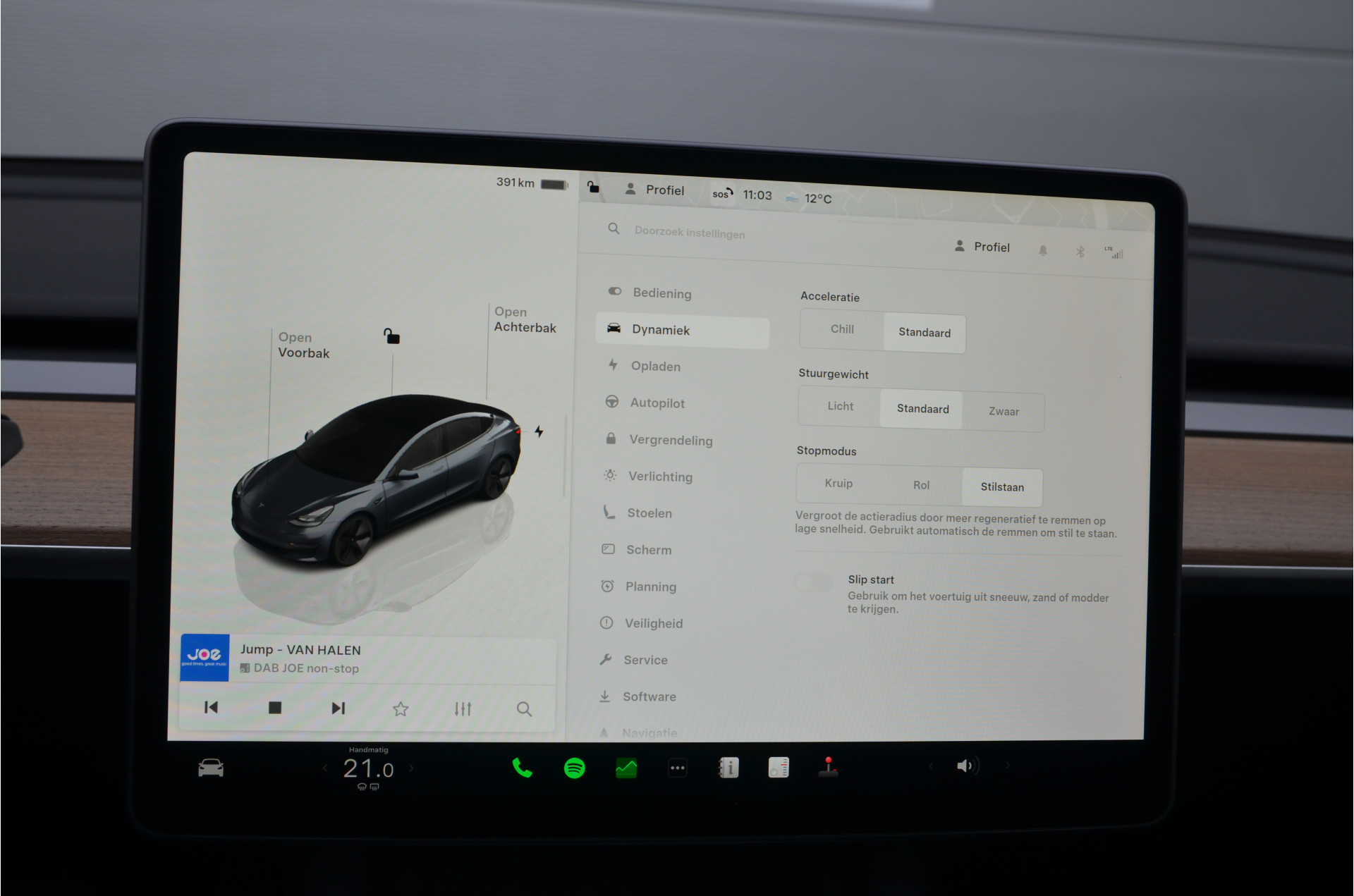 Foto van Tesla Model 3