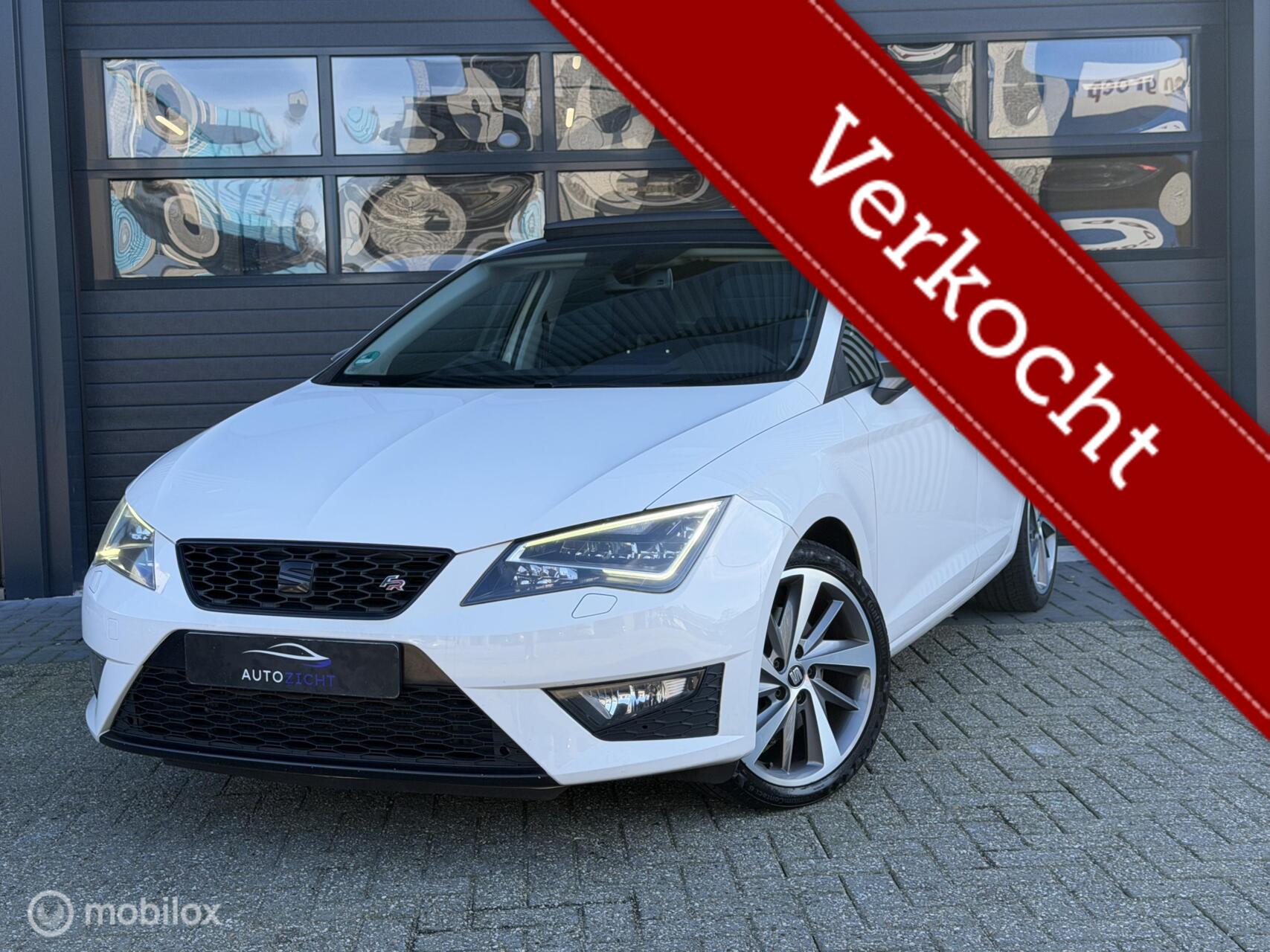 Seat Leon 1.8 TSI FR | Pano | Stoelverw | Cruise | Sensoren 2015 - voorkant