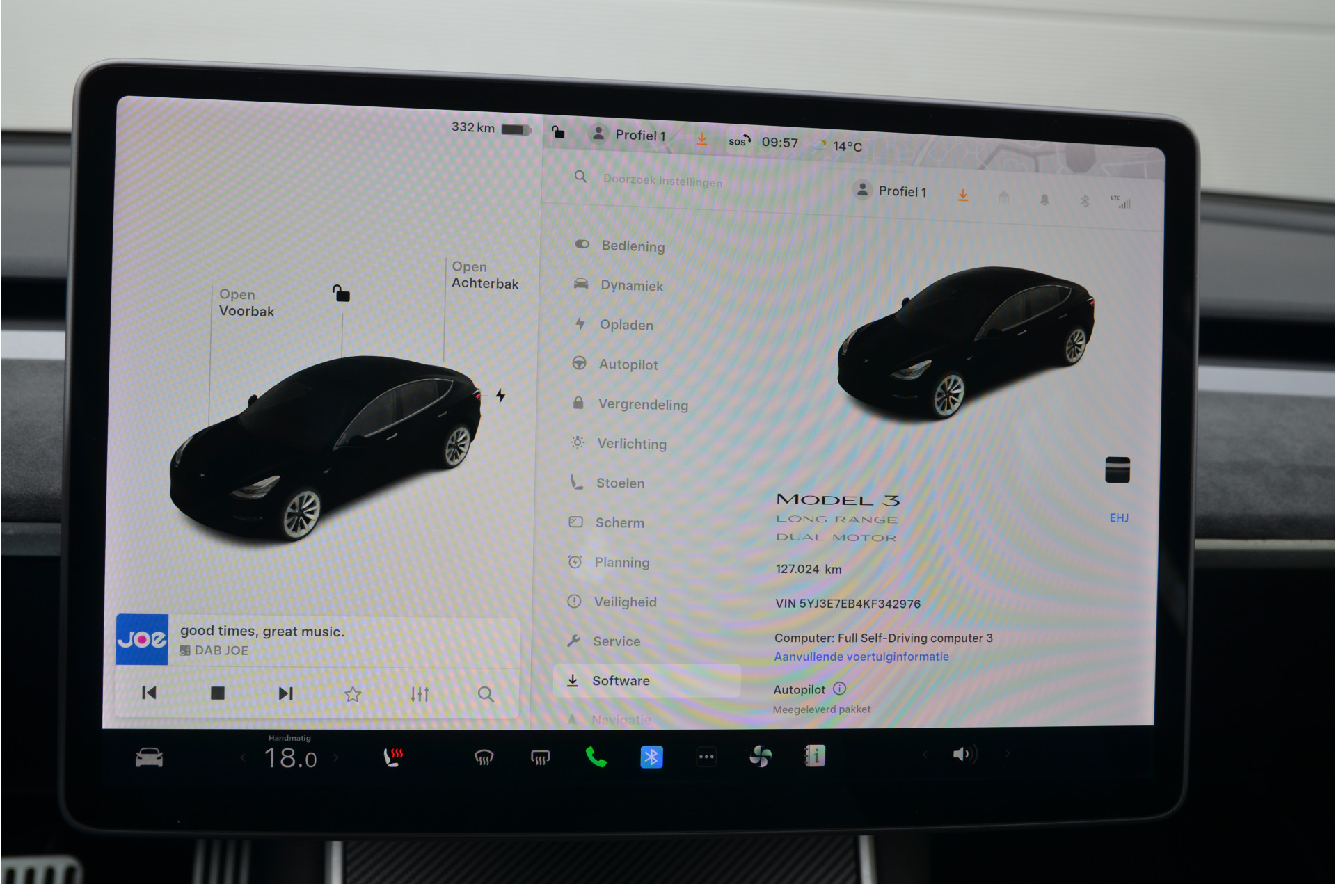 Foto van Tesla Model 3