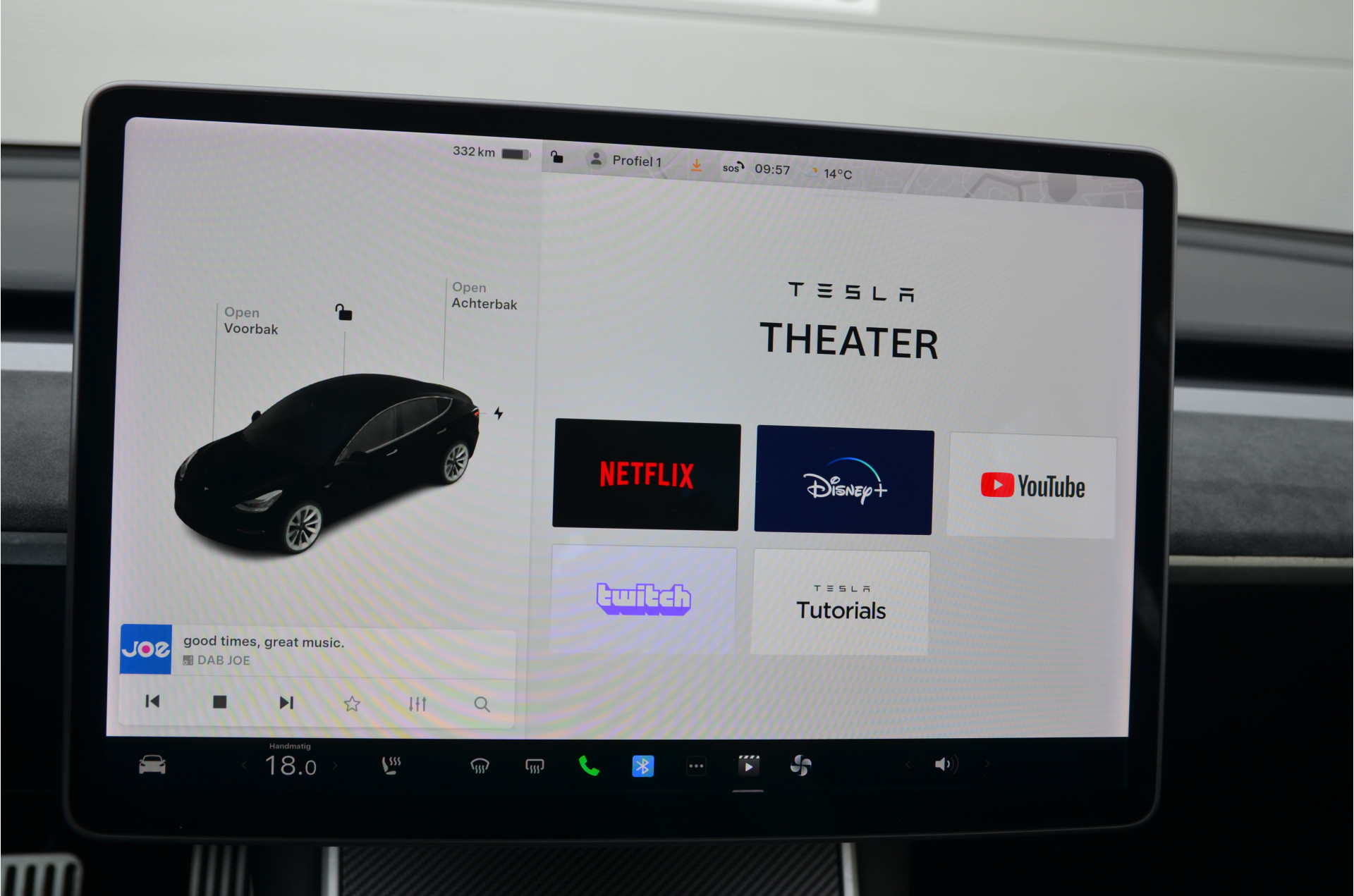 Foto van Tesla Model 3