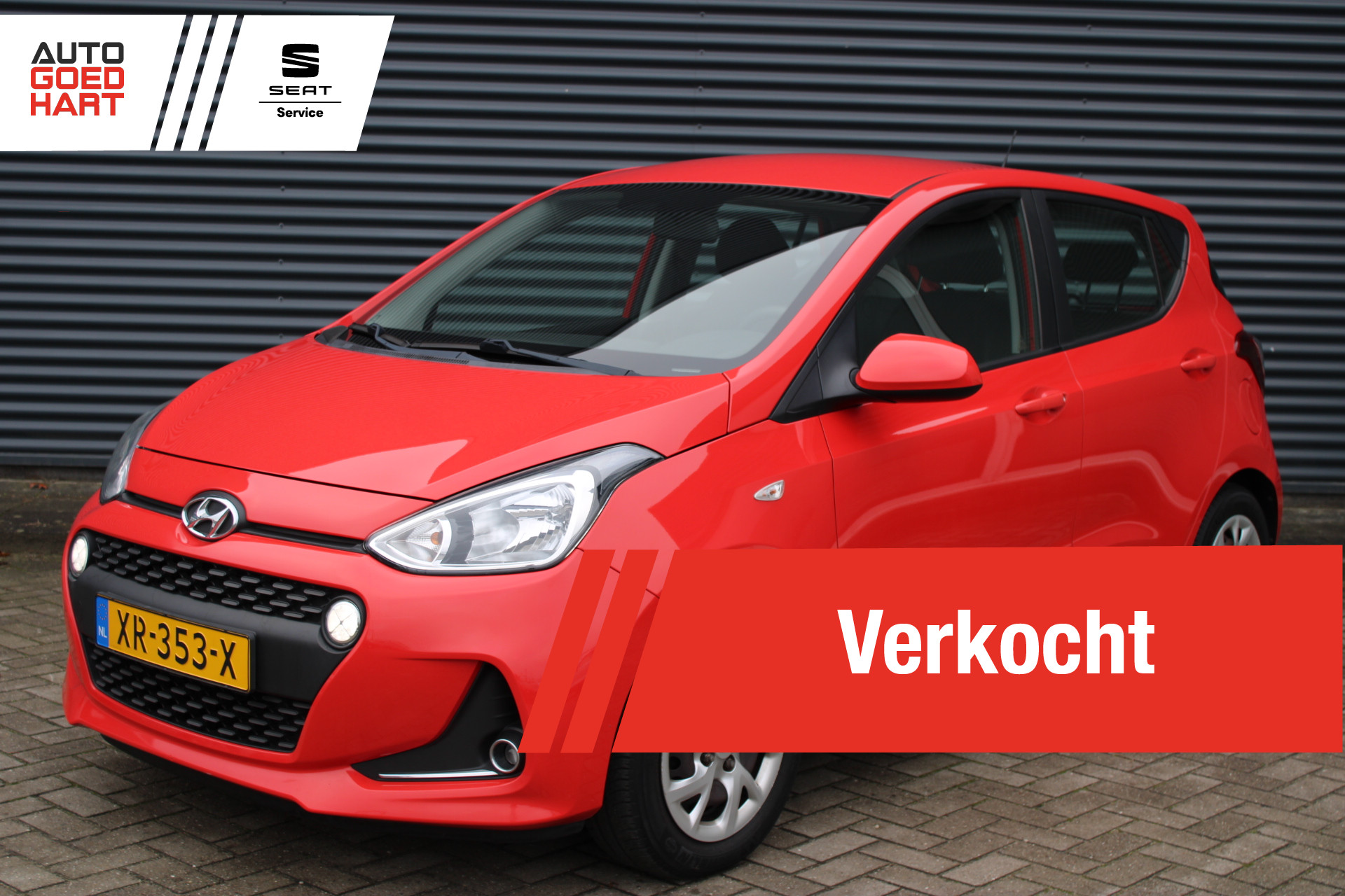 Hyundai I10 1.0i Comfort Navigatie PDC 2019 - voorkant