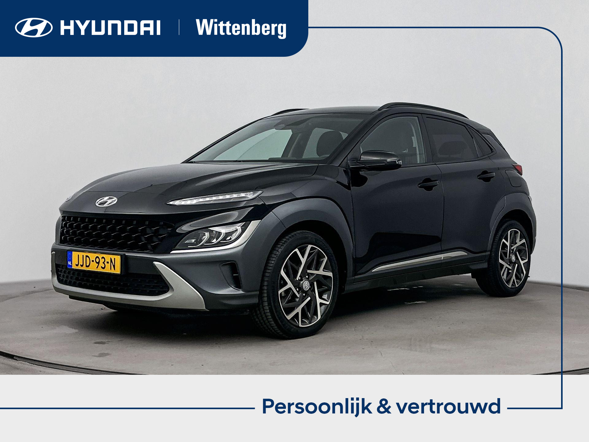 Hyundai Kona 1.6 GDI HEV FASHION DESIGN 2023 - voorkant