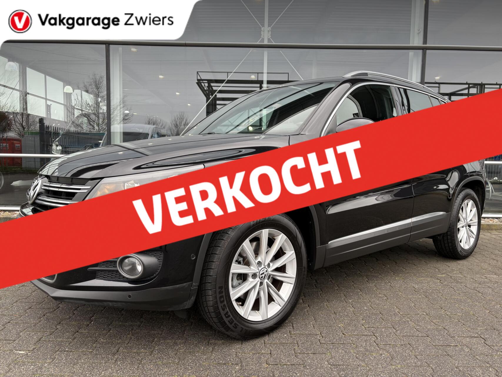 Volkswagen Tiguan 1.4 TSI Sport&Style Camera/Stoel verwarm./Carplay/Trekhaak. 2014 - voorkant