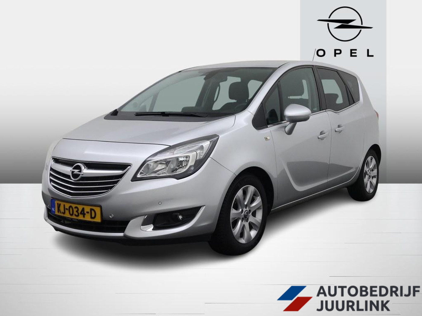 Opel Meriva 1.4Turbo Blitz AutomaatTrekhaak 1300kg trekgewicht 2016 - voorkant