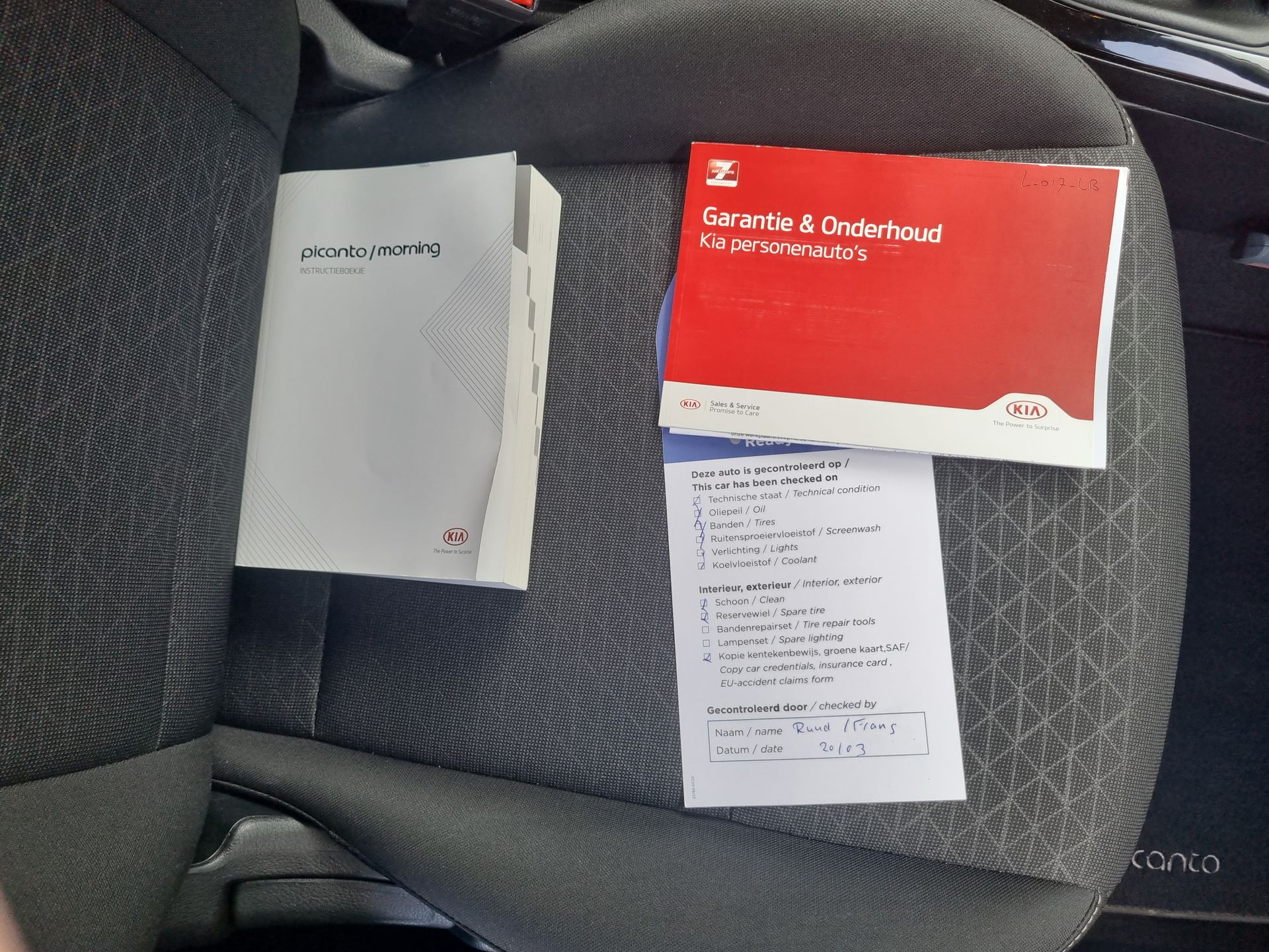 Foto van Kia Picanto
