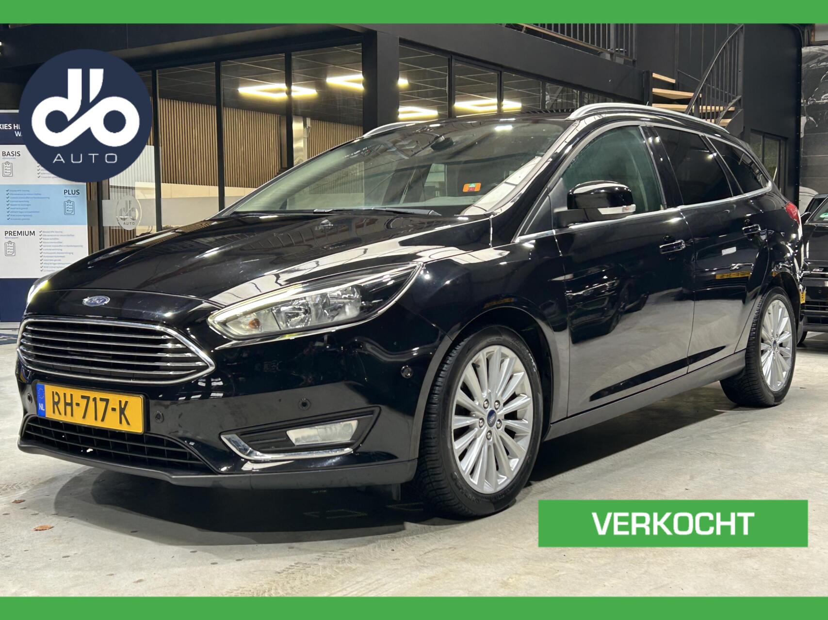 Ford Focus 1.5 TDCI 120pk Titanium EXPORT/ HANDEL NAVI I PDC I CLIMA 2017 - voorkant