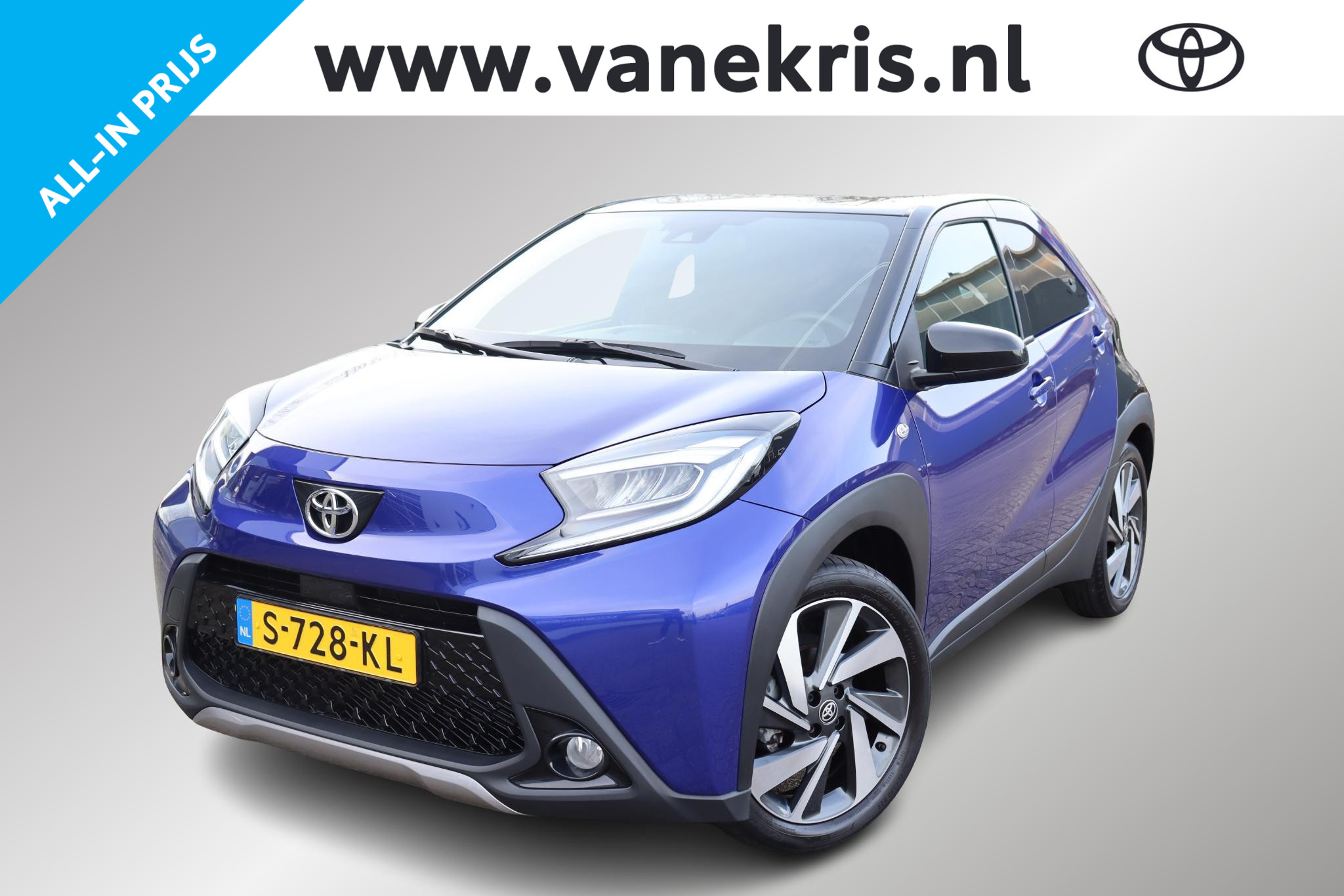 Toyota Toyota Aygo X 1.0 VVT-i Envy, JBL, NAVI, 2023 - voorkant