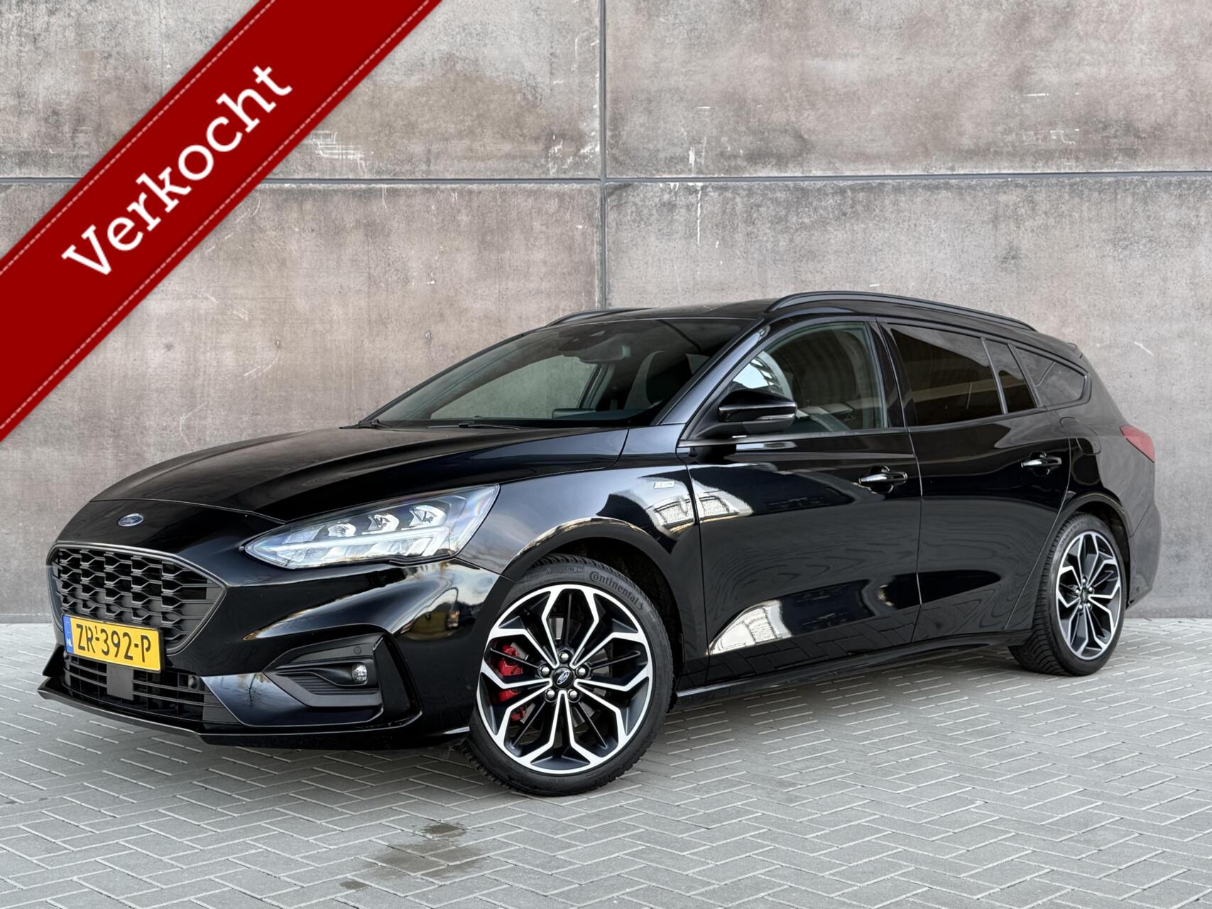 Ford Focus 1.0 EcoBoost ST Line-X | Navigatie | Full Led | Climate control | 18 inch | APK 07-2027 | Dealer onderhouden | 2019 - voorkant