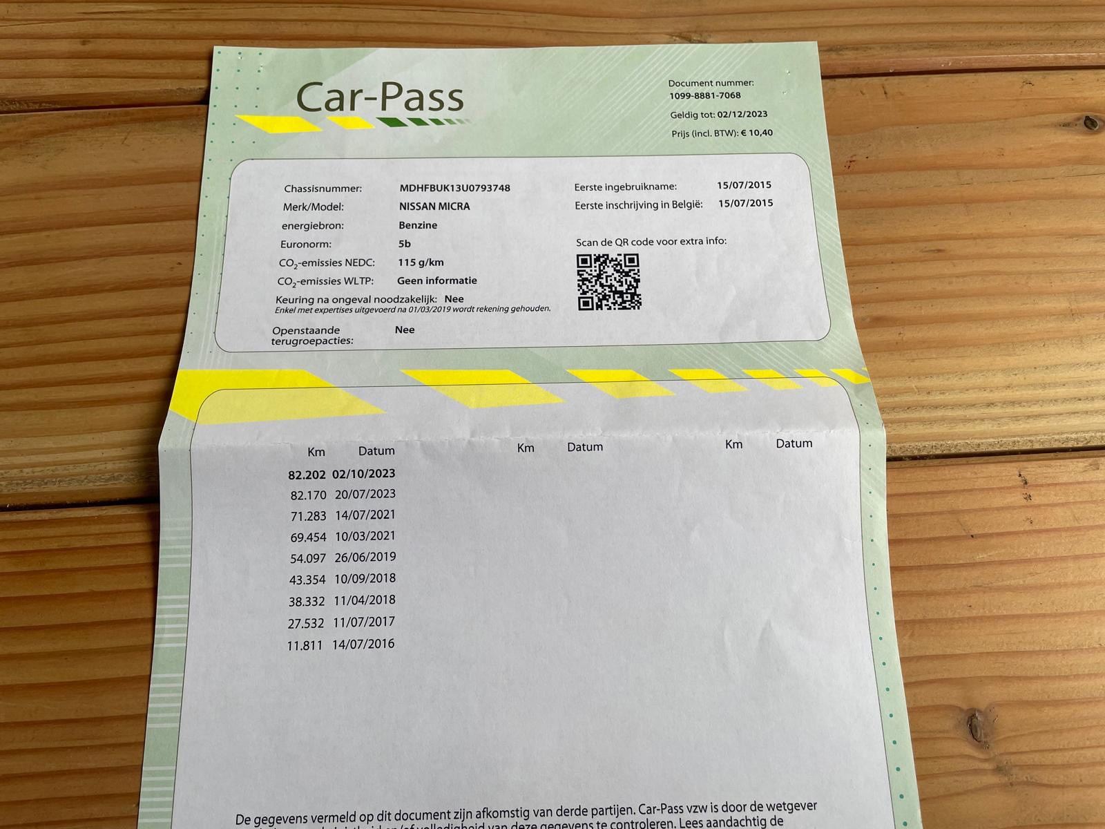 Foto van Nissan Nissan Micra