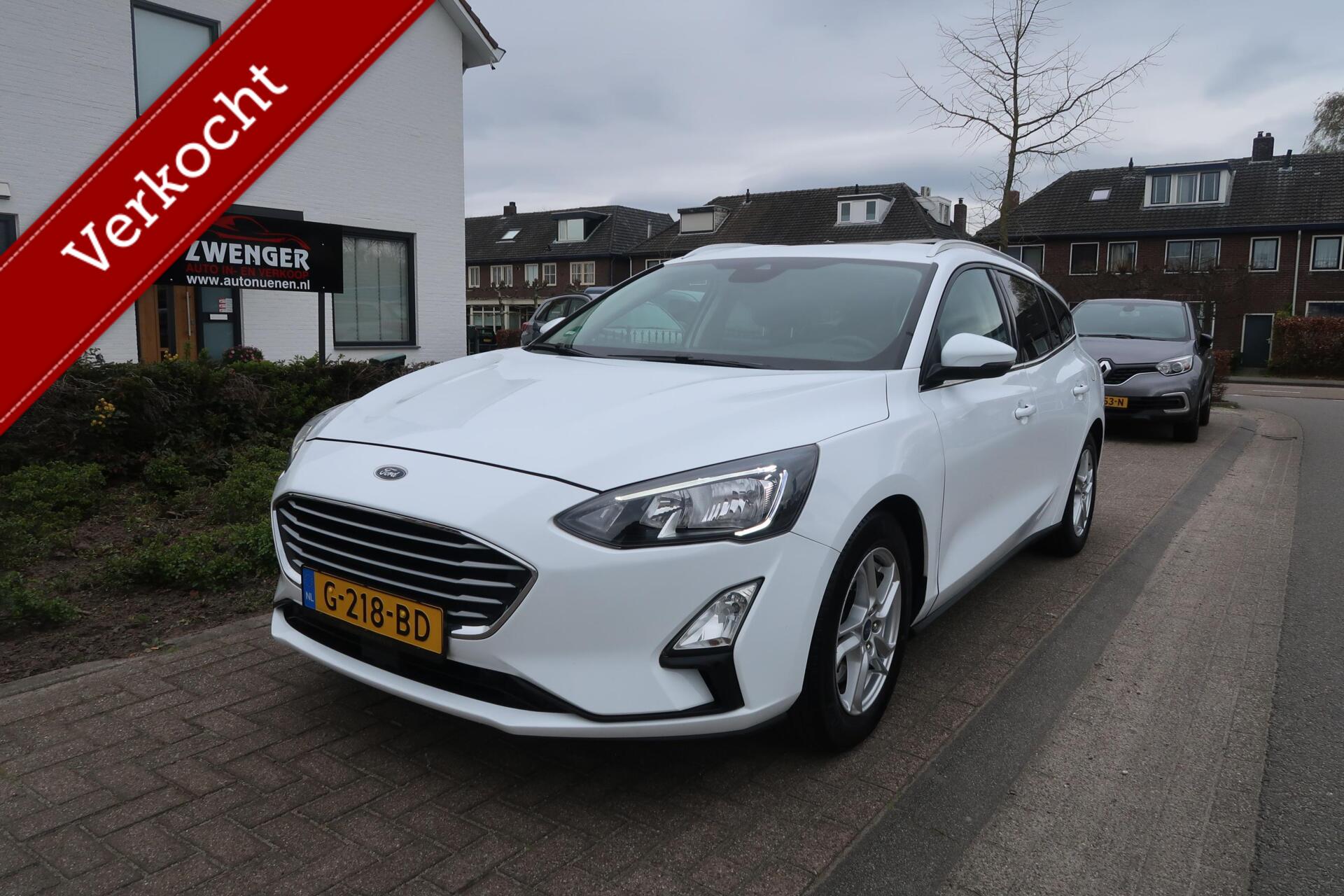 Ford Focus 1.0 EcoBoost NAVIGATIE|CAMERA|CARPLAY|PDC|CRUISECONTROL|RIJSTROOK|ORIGINEEL NEDERLANDS 2019 - voorkant