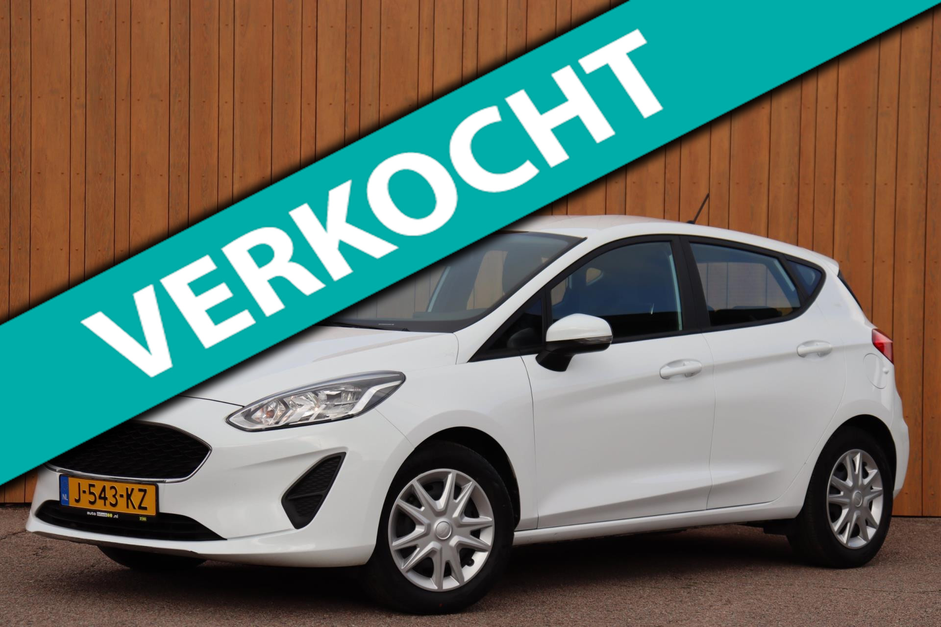 Ford Fiesta 1.0 EcoBoost Connected org.NL 2020 - voorkant