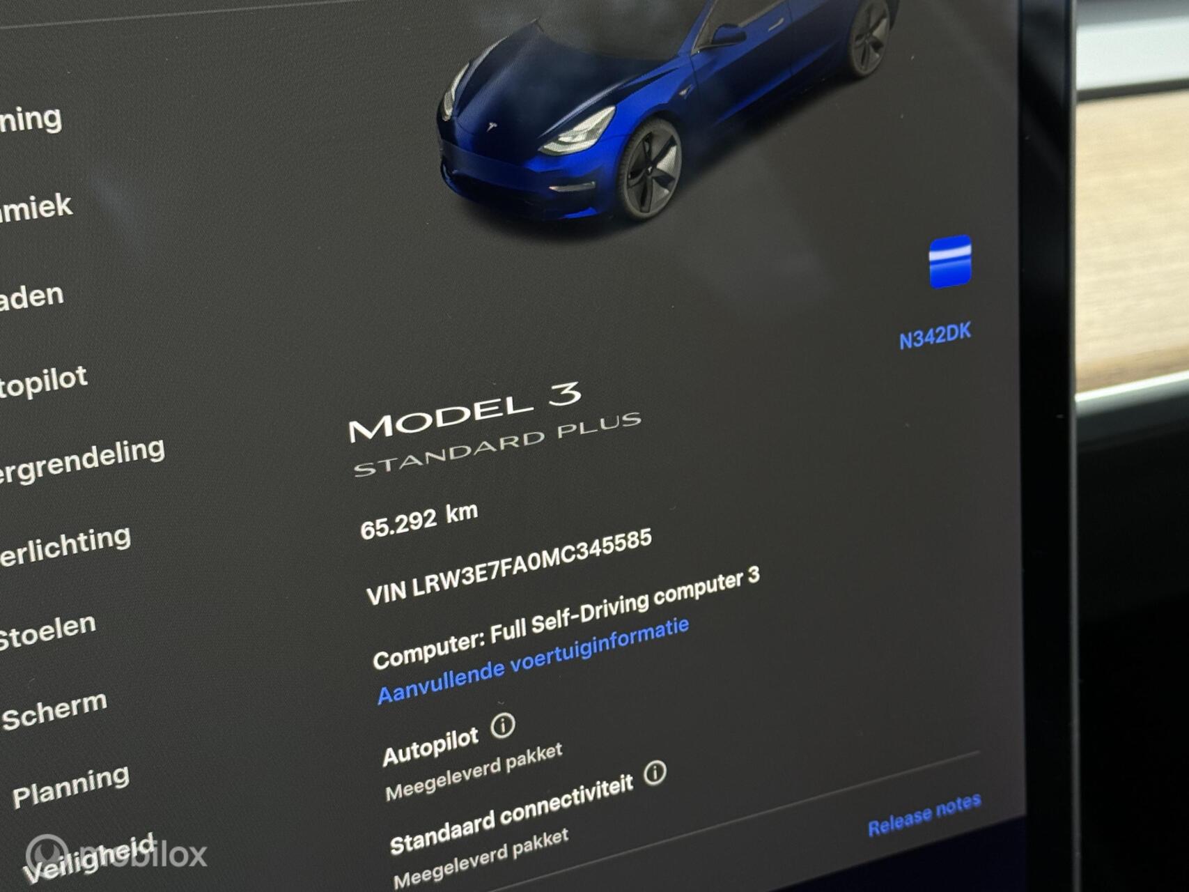Foto van Tesla Model 3