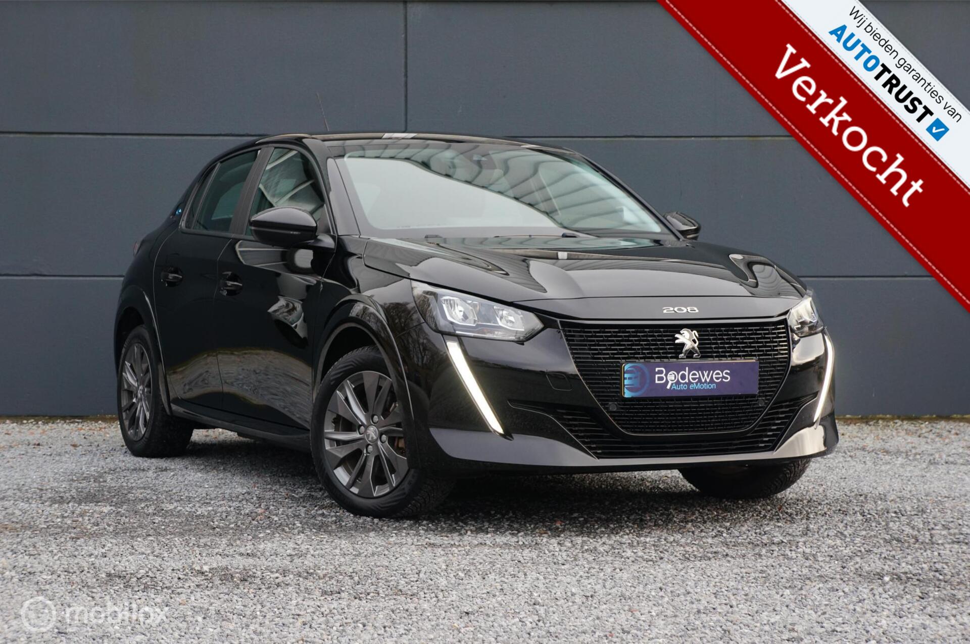 Peugeot 208 EV Active Pack 50 kWh Clima Apple/Android LED! 2021 - voorkant