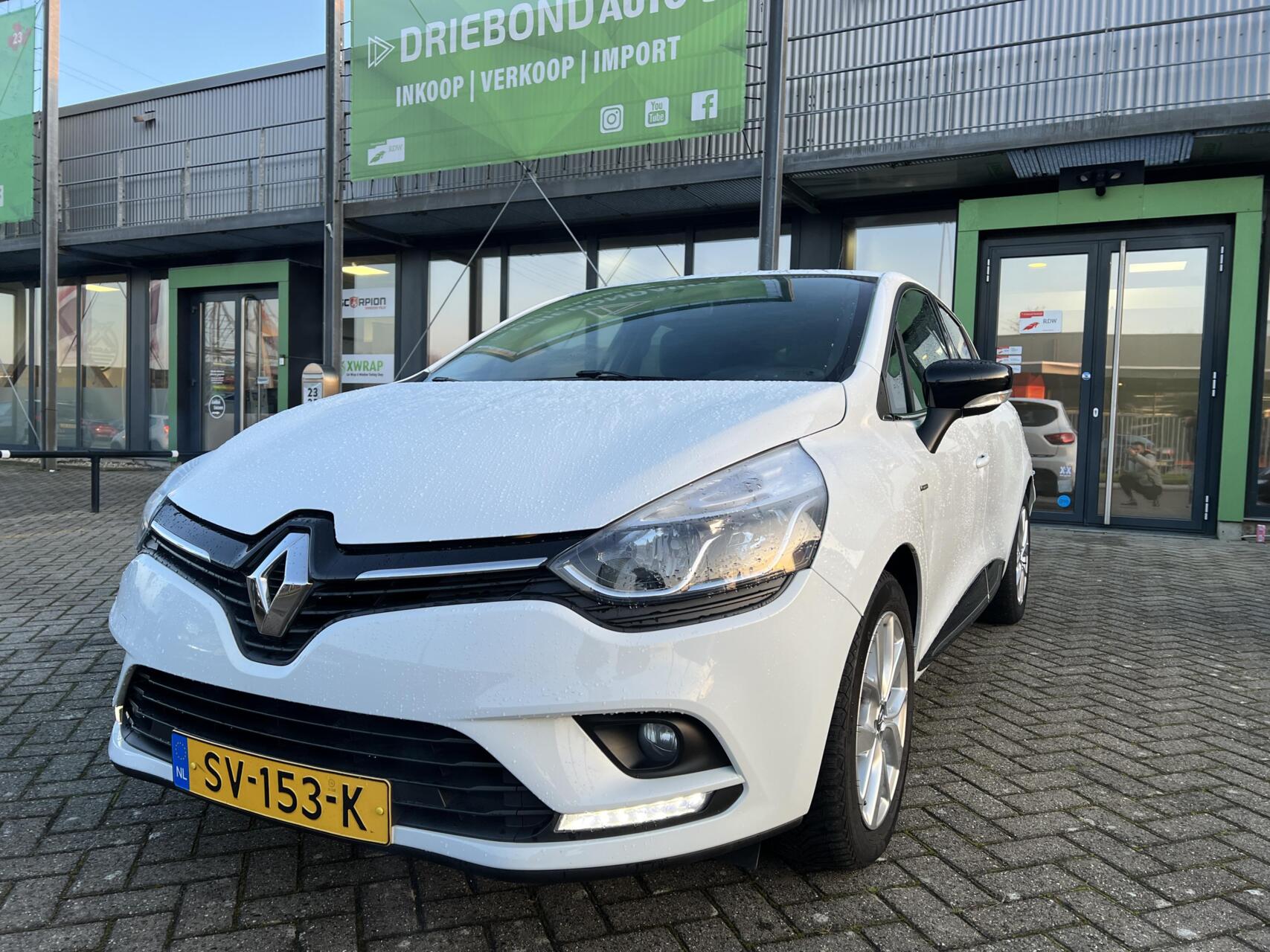Renault Clio 0.9 TCe Limited|Airco|Navigatie|Parkeersensoren 2018 - voorkant