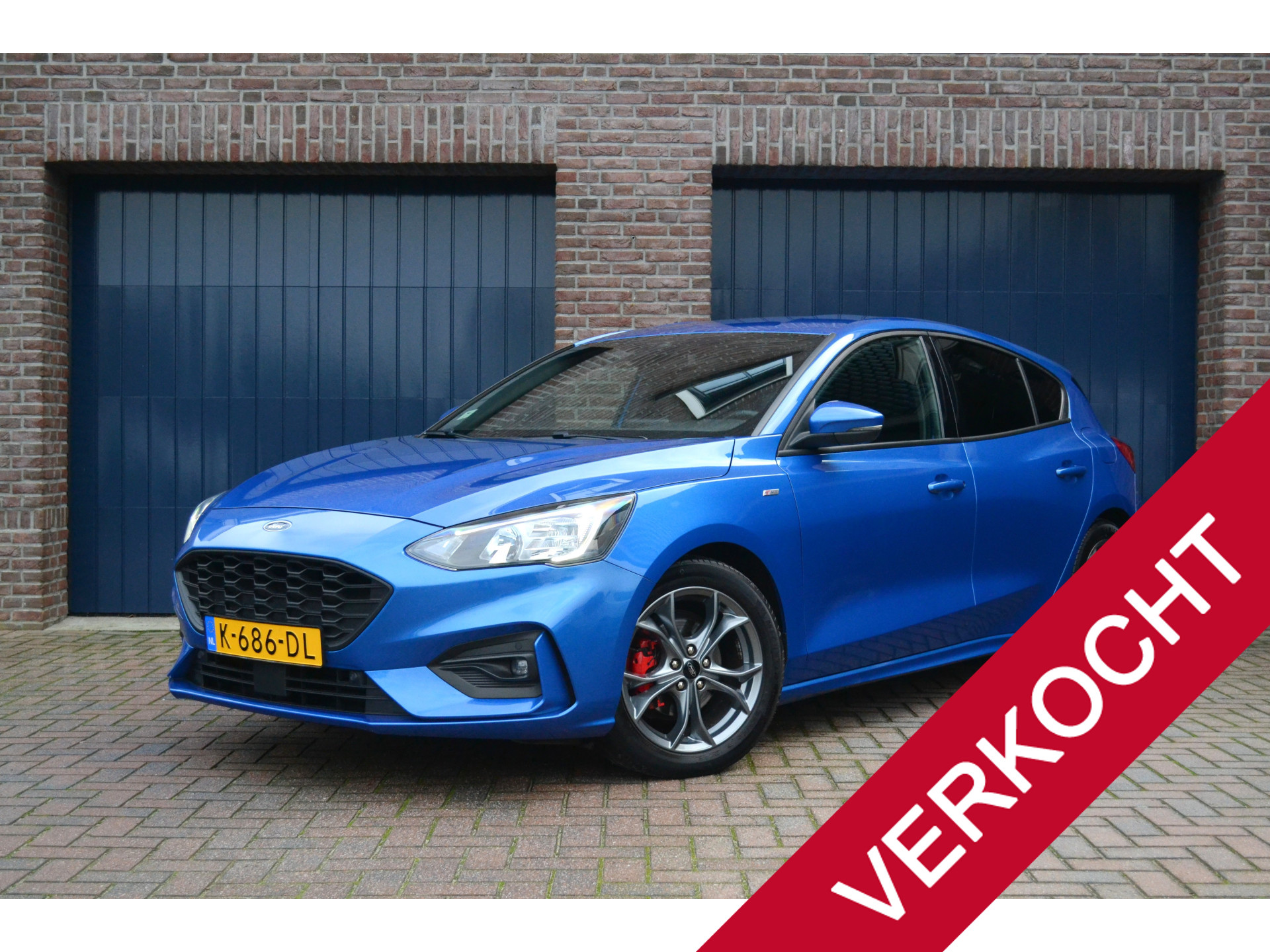 Ford Focus 1.0 EcoBoost Hybrid ST Line X Business 2020 - voorkant