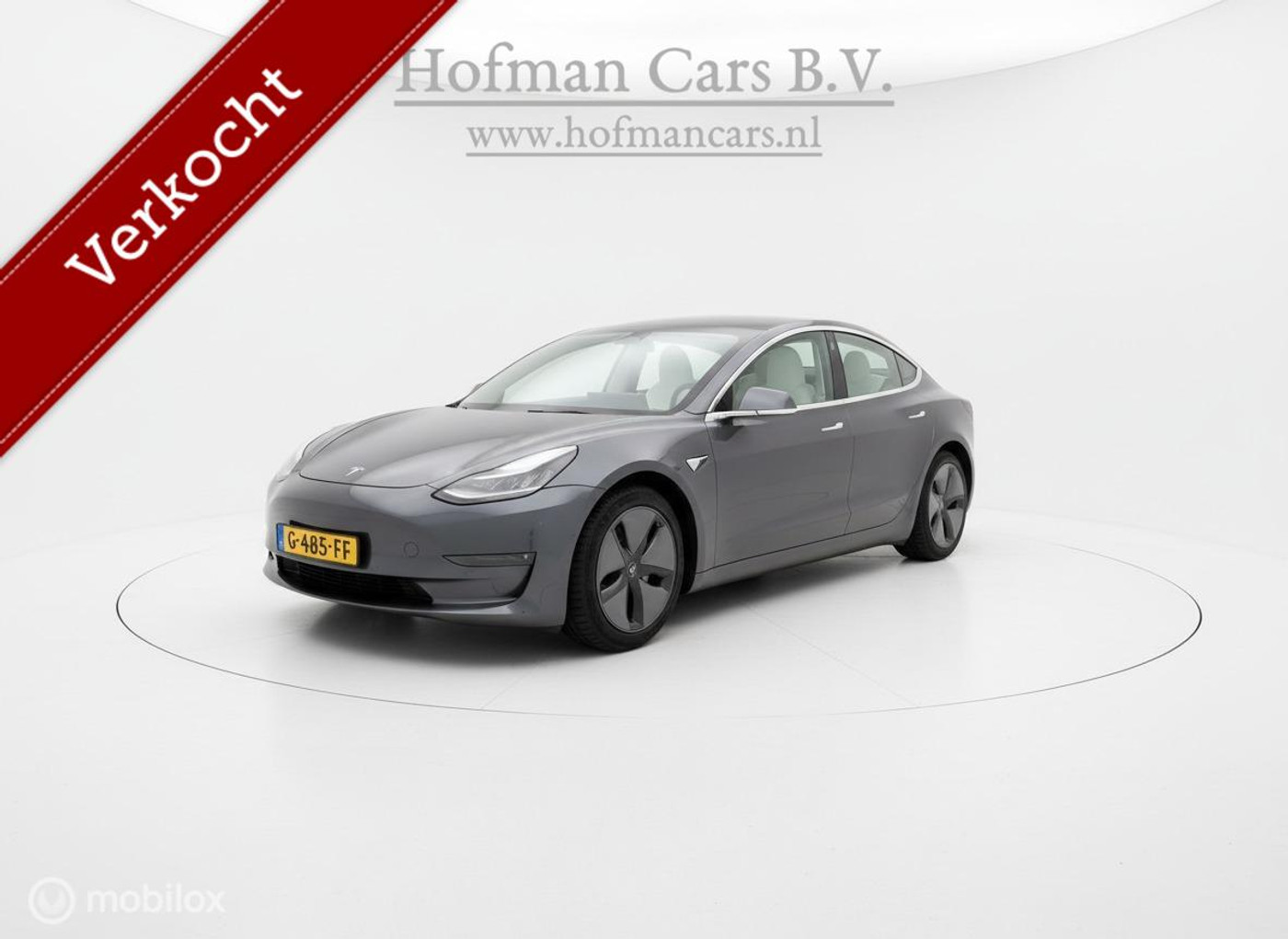 Tesla Model 3 Long Range AWD 75 kWh – Wit interieur | Trekhaak af fabriek | 09/2019 2019 - voorkant
