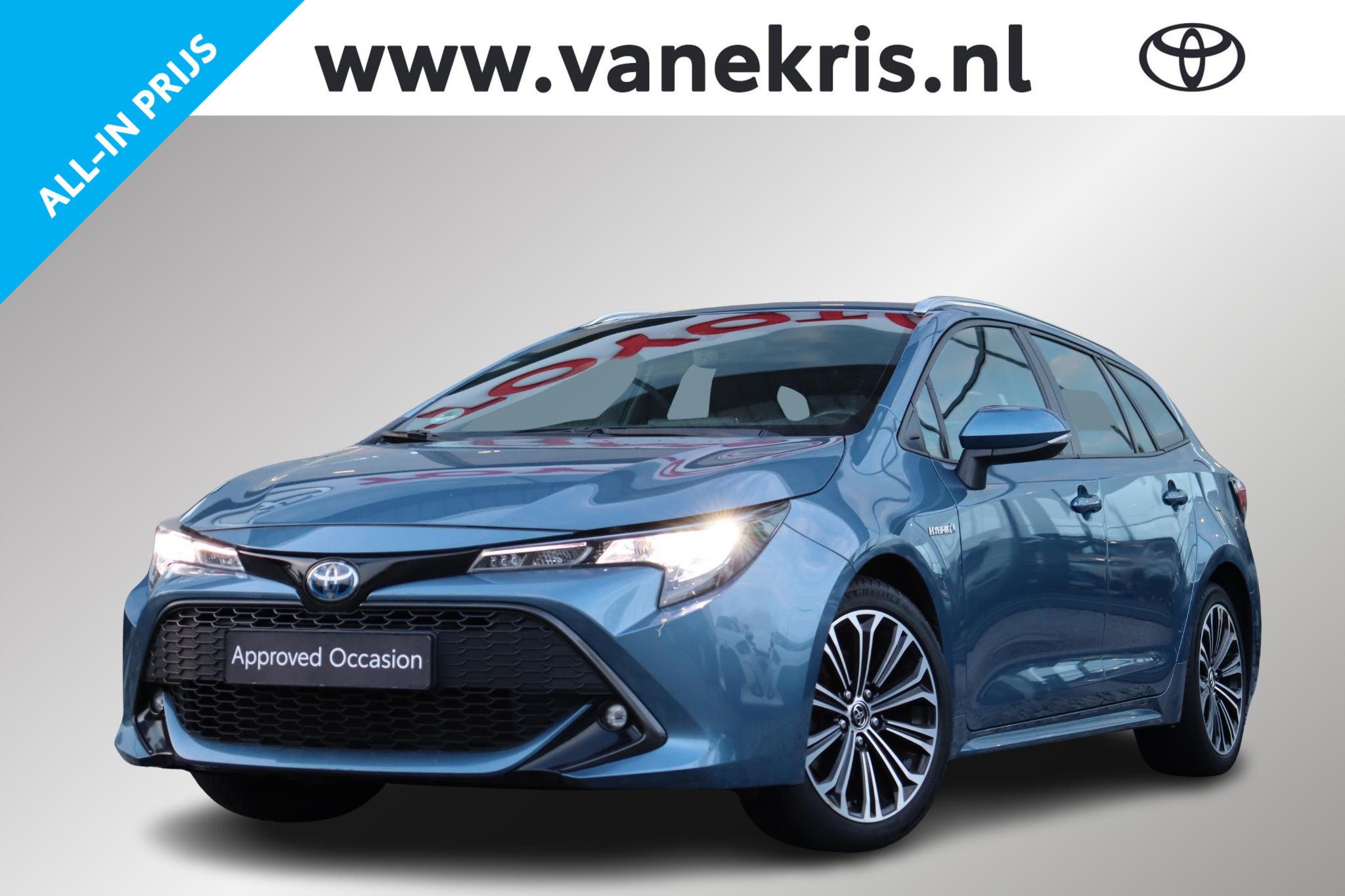 Toyota Toyota Corolla 2.0 Hybrid Dynamic, Navi, Cruise control, 2019 - voorkant