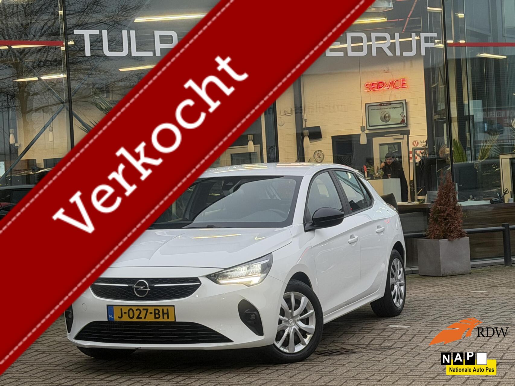 Opel Corsa 1.2 Edition Automaat 5 drs 2020 31589km 1e eig 2020 - voorkant
