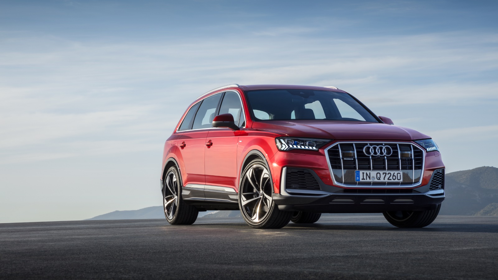 Audi Q7 55 TFSI e q Pro L S 2020 - voorkant