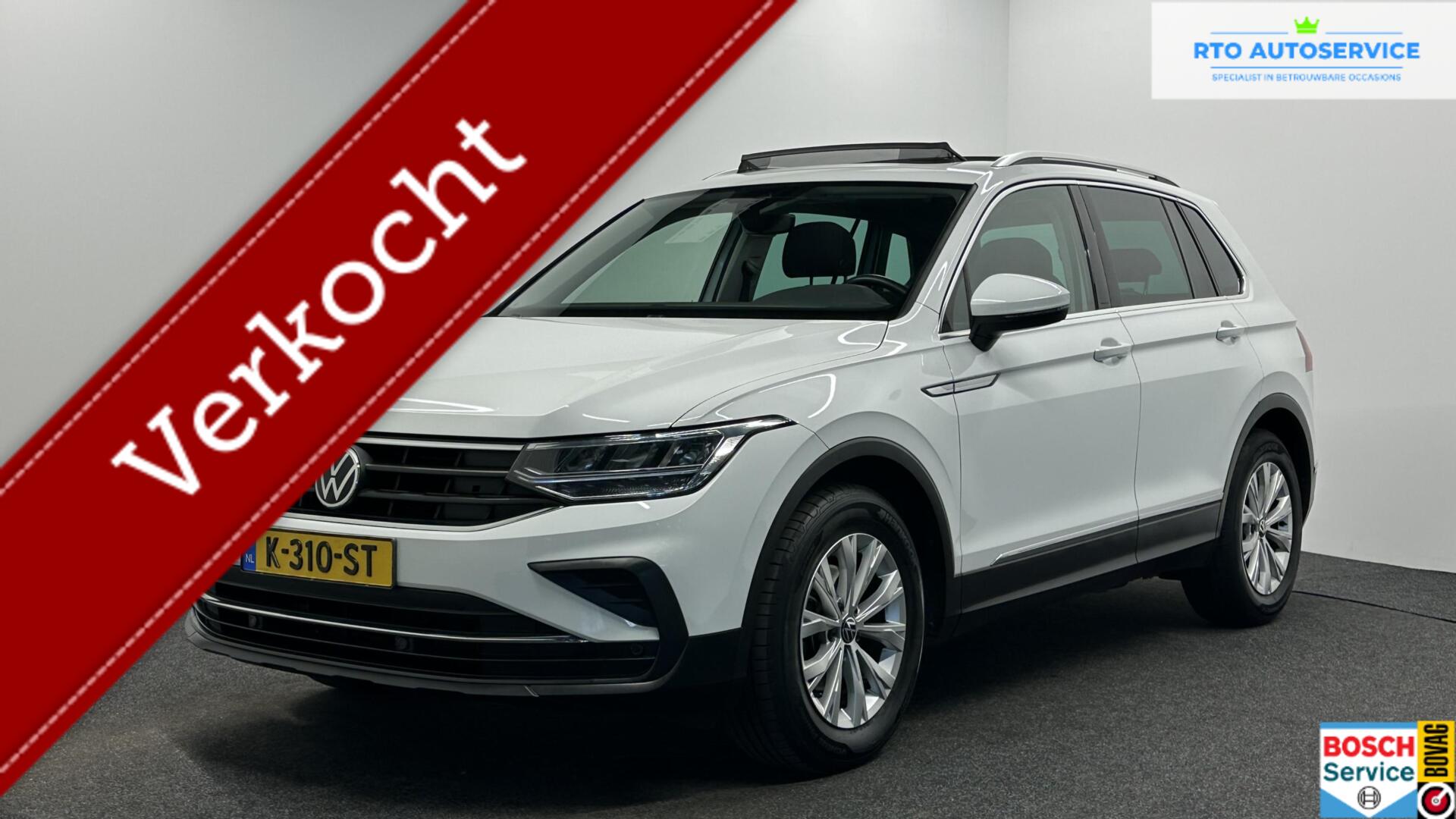 Volkswagen Tiguan 1.5 TSI Life Business PANO CARPLAY ADAPTIE CRUISE NAVI. 2021 - voorkant