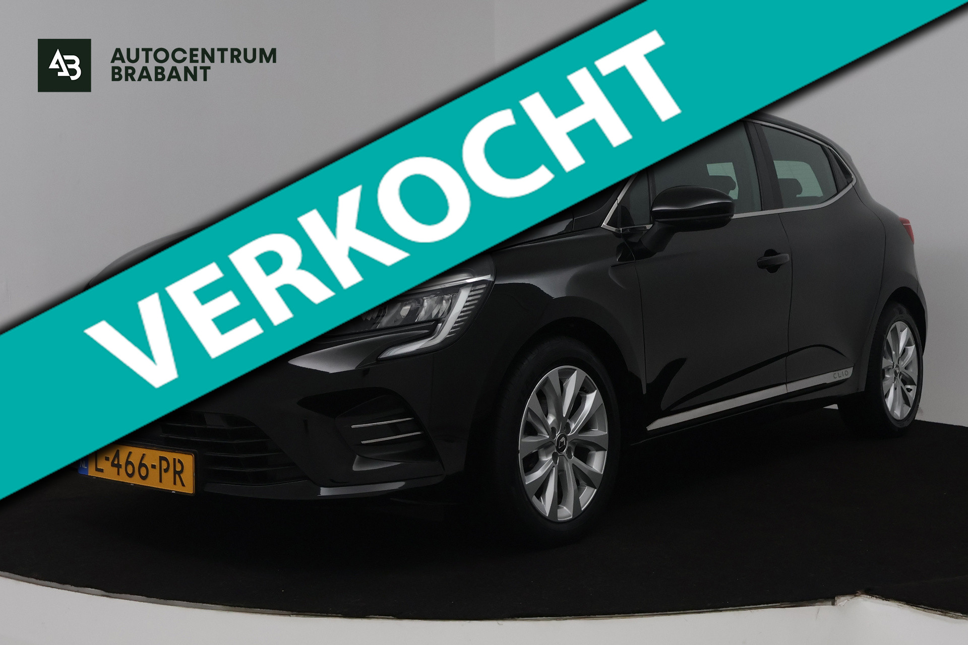 Renault Clio 1.0 TCe Intens (CARPLAY, CRUISE CONTROL, LANE-ASSIST, PARKEERSENSOREN, NAVIGATIE) 2021 - voorkant