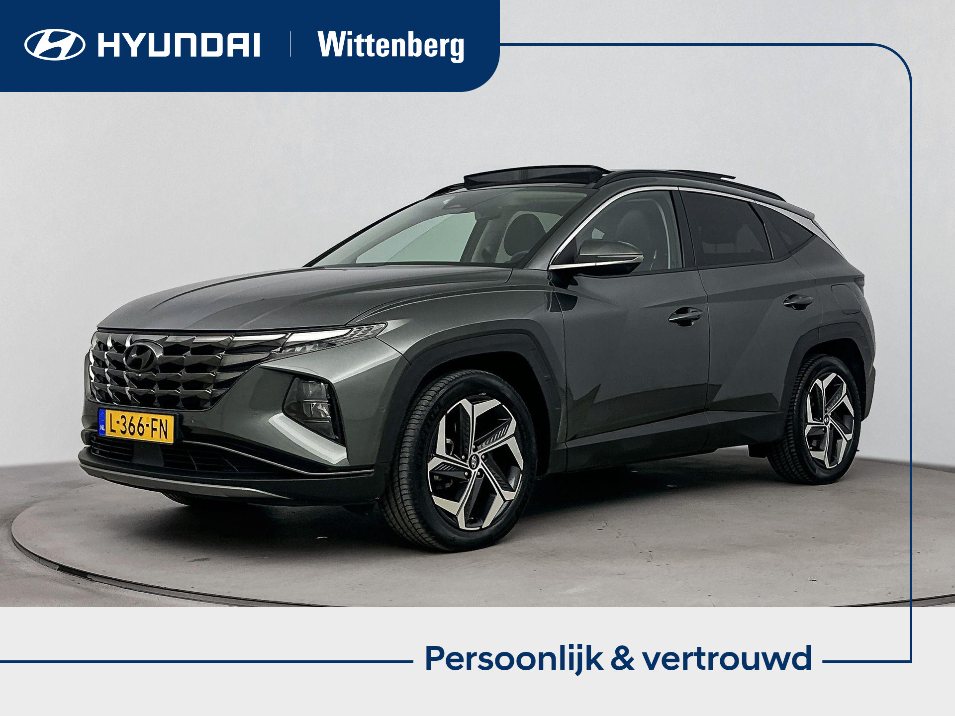 Hyundai Tucson 1.6 T-GDI HEV Premium Sky 2021 - voorkant