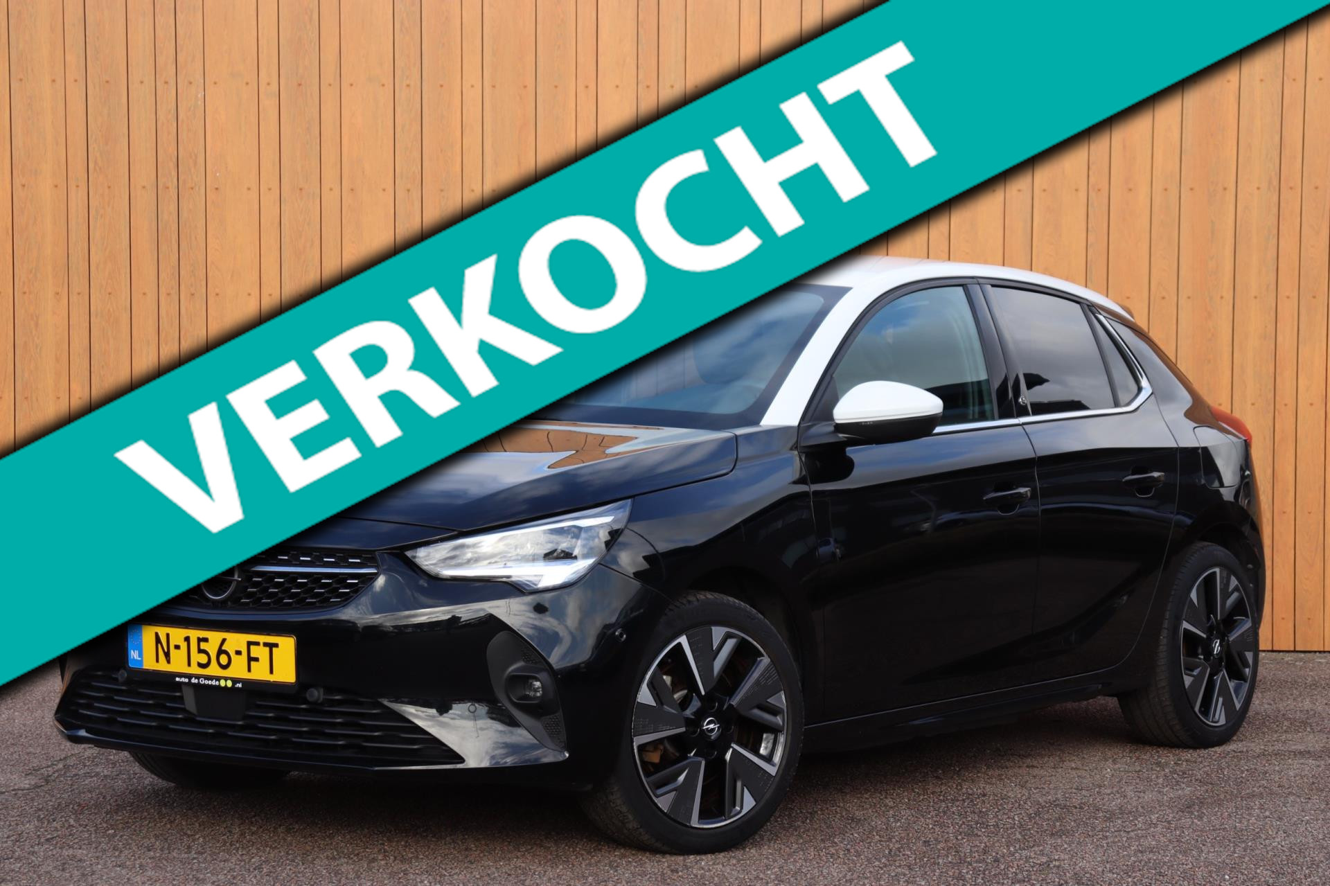 Opel Corsa Elegance Launch 50 kWh org.NL leer+vw a.camera SOH-92% 2021 - voorkant