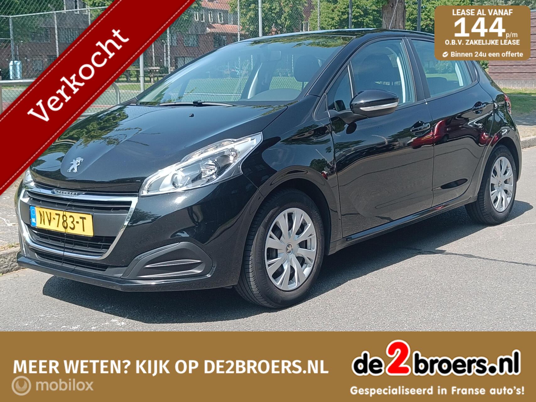 Peugeot 208 1.2 PureTech Active. Airco/ Lage kilometerstand 2017 - voorkant