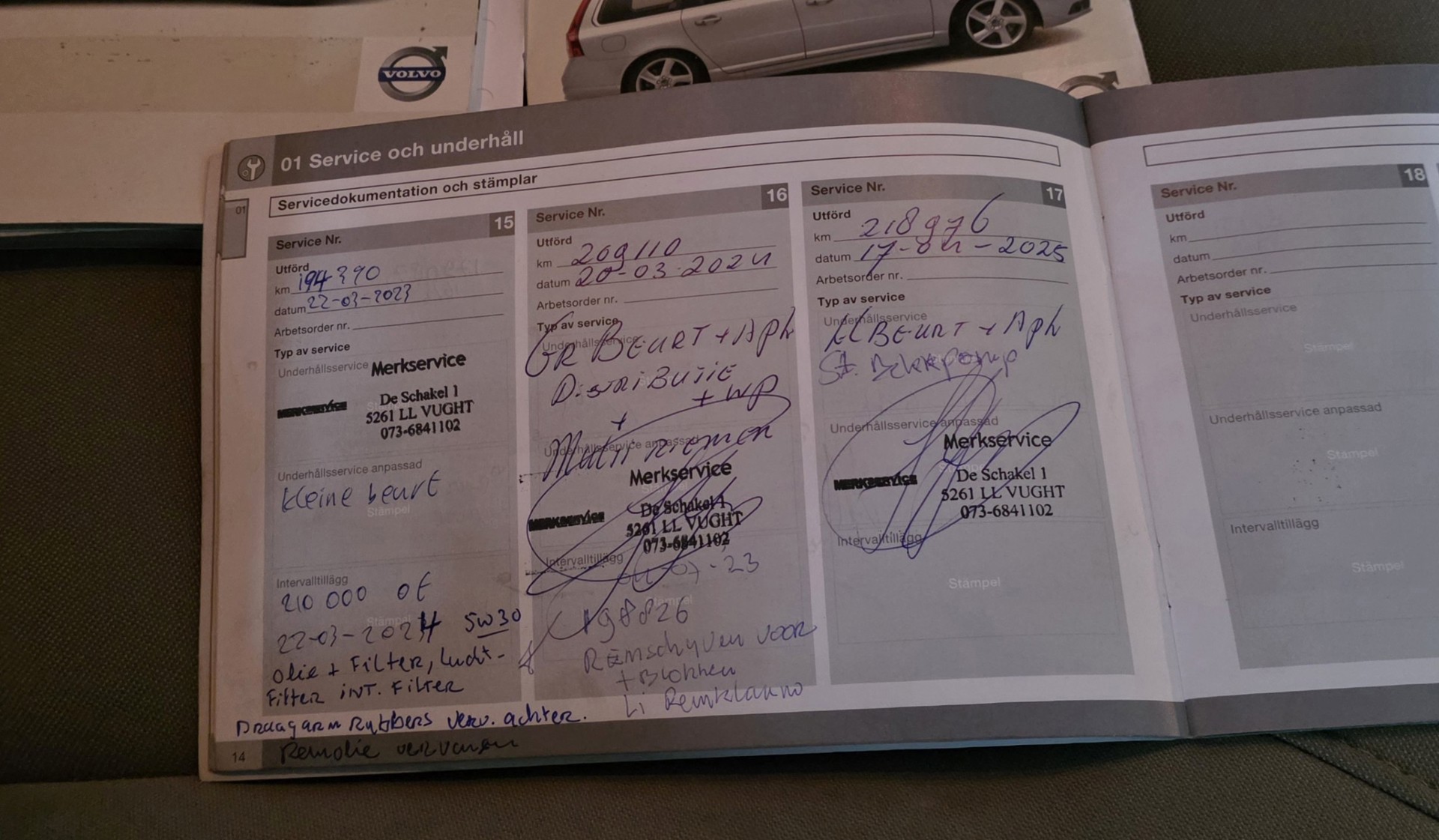 Foto van Volvo V70