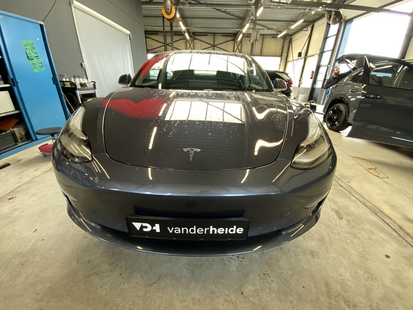 Inspectiefoto van Tesla Model 3