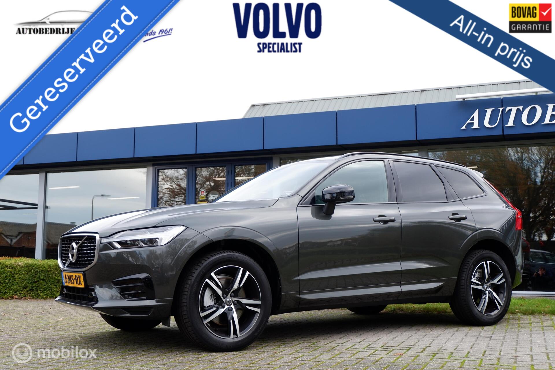 Volvo Xc60 MY20 2.0 T4 190PK GEARTRONIC8 R-DESIGN LUXERY | PANO | HEADUP | ACC | BLIS | CAMERA 2019 - voorkant