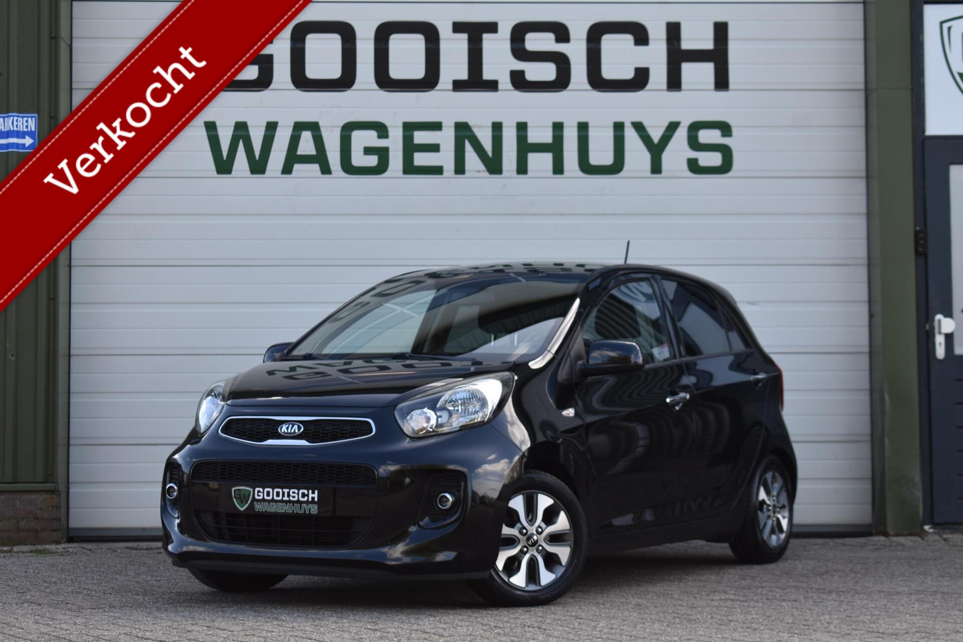 Kia Picanto 1.0 CVVT ComfortPlusLine Navigator | Camera | Cruise | Navigatie | 2016 - voorkant