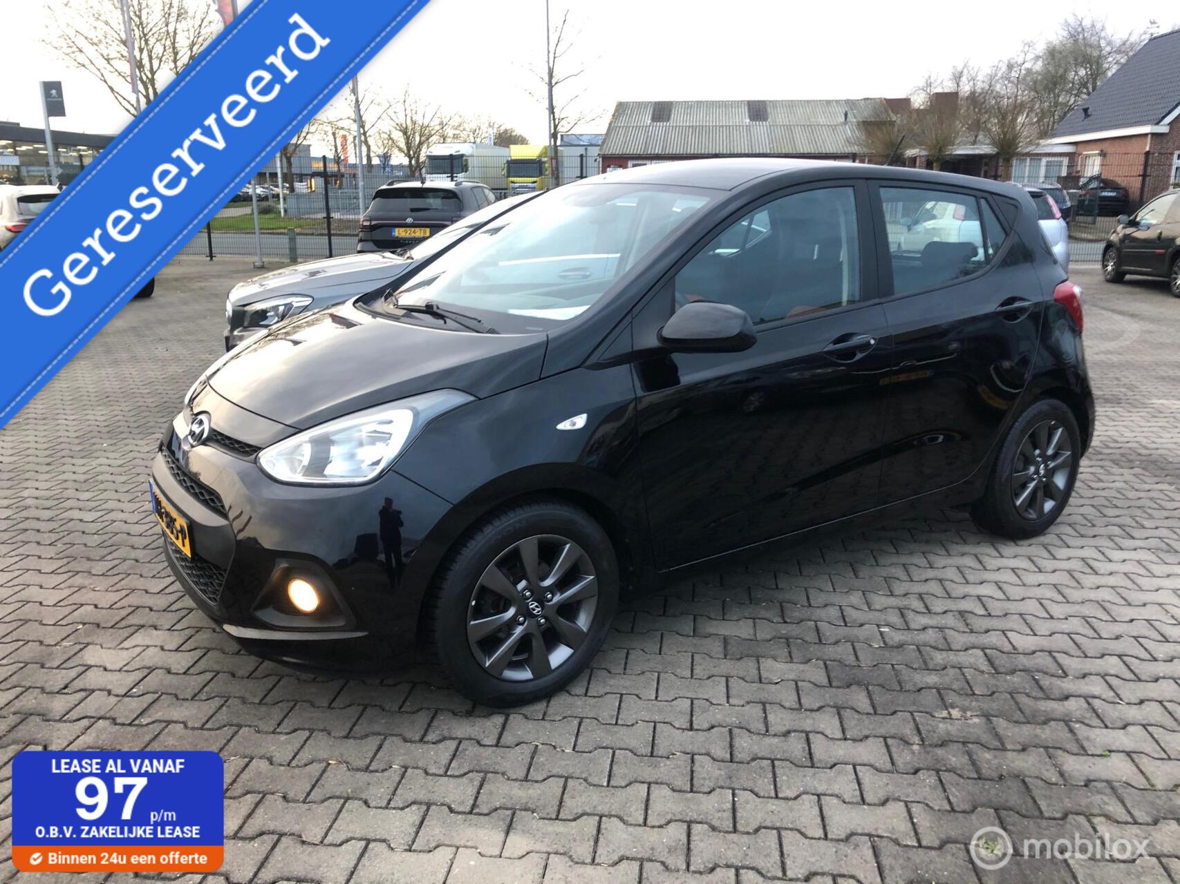 Hyundai I10 1.0i i-Motion AIRCO ECC CRUISE ELL PAK 2017 - voorkant