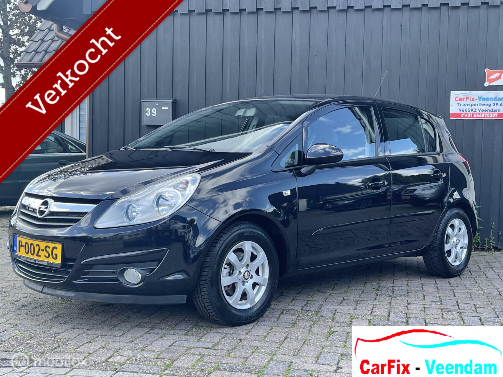 Opel Corsa 1.0-12V Business !ALLE INRUIL MOGELIJK! 2007 - voorkant