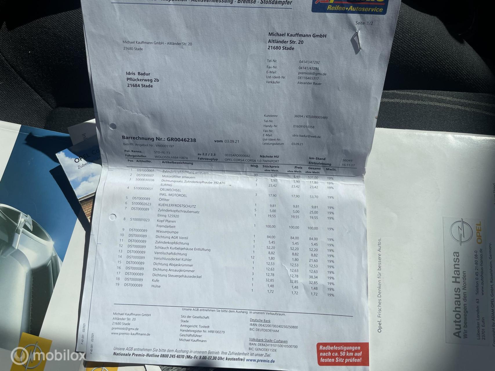 Foto van Opel Corsa